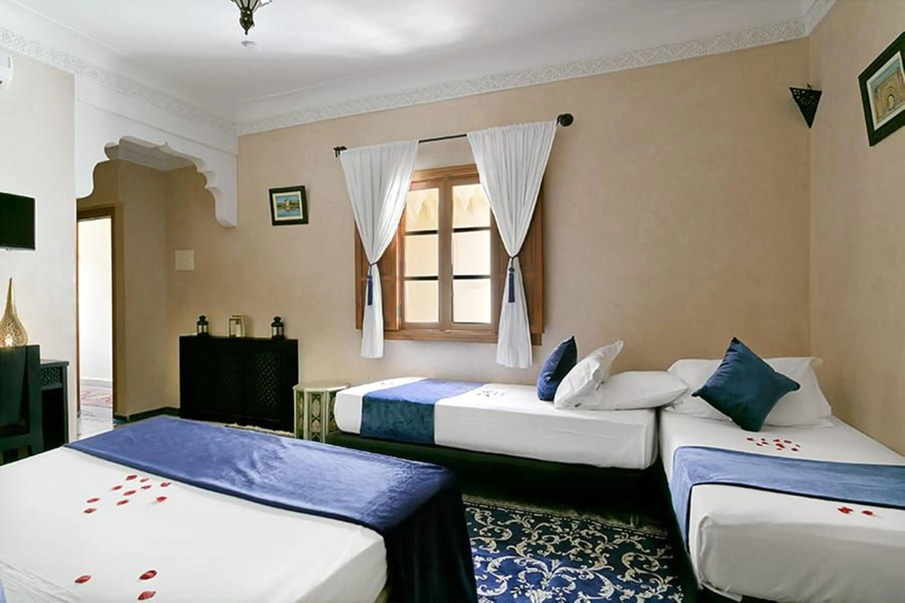 Bedroom, Bed in Arabian Riad Marrakech