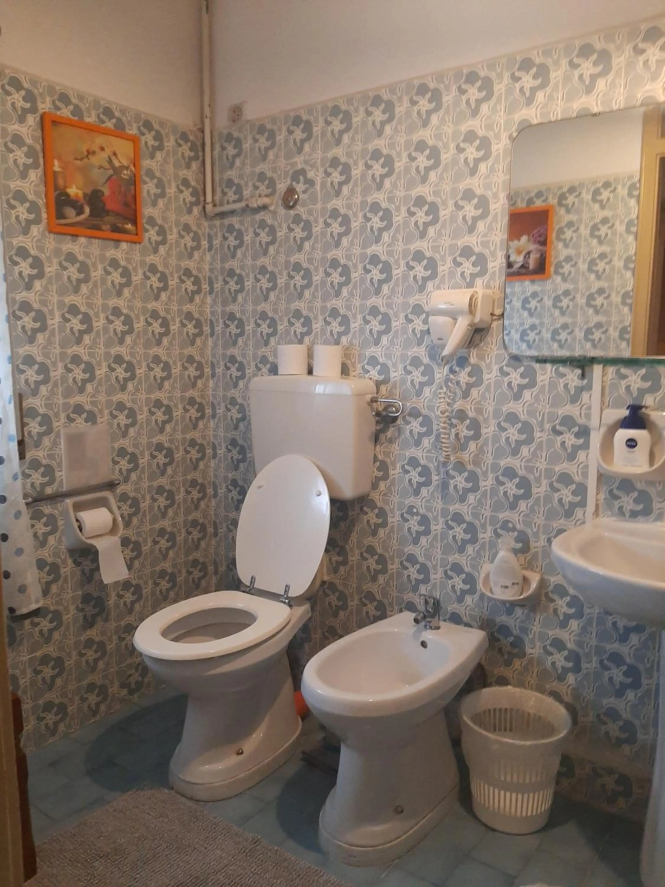 Toilet in Travellers Lodge Bed & Rooms