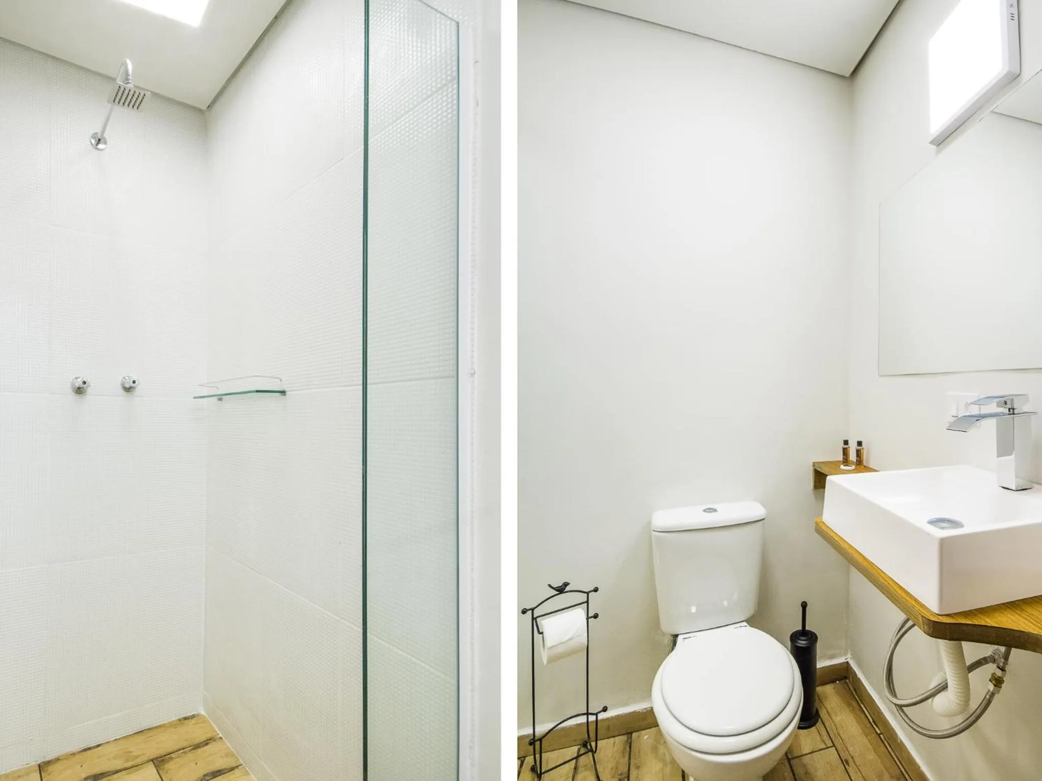 Bathroom in Villa Vintage Campos - Piscina e opções de suites com hidromassagem