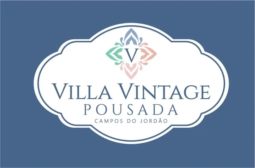 Property logo or sign in Villa Vintage Campos - Piscina e opções de suites com hidromassagem