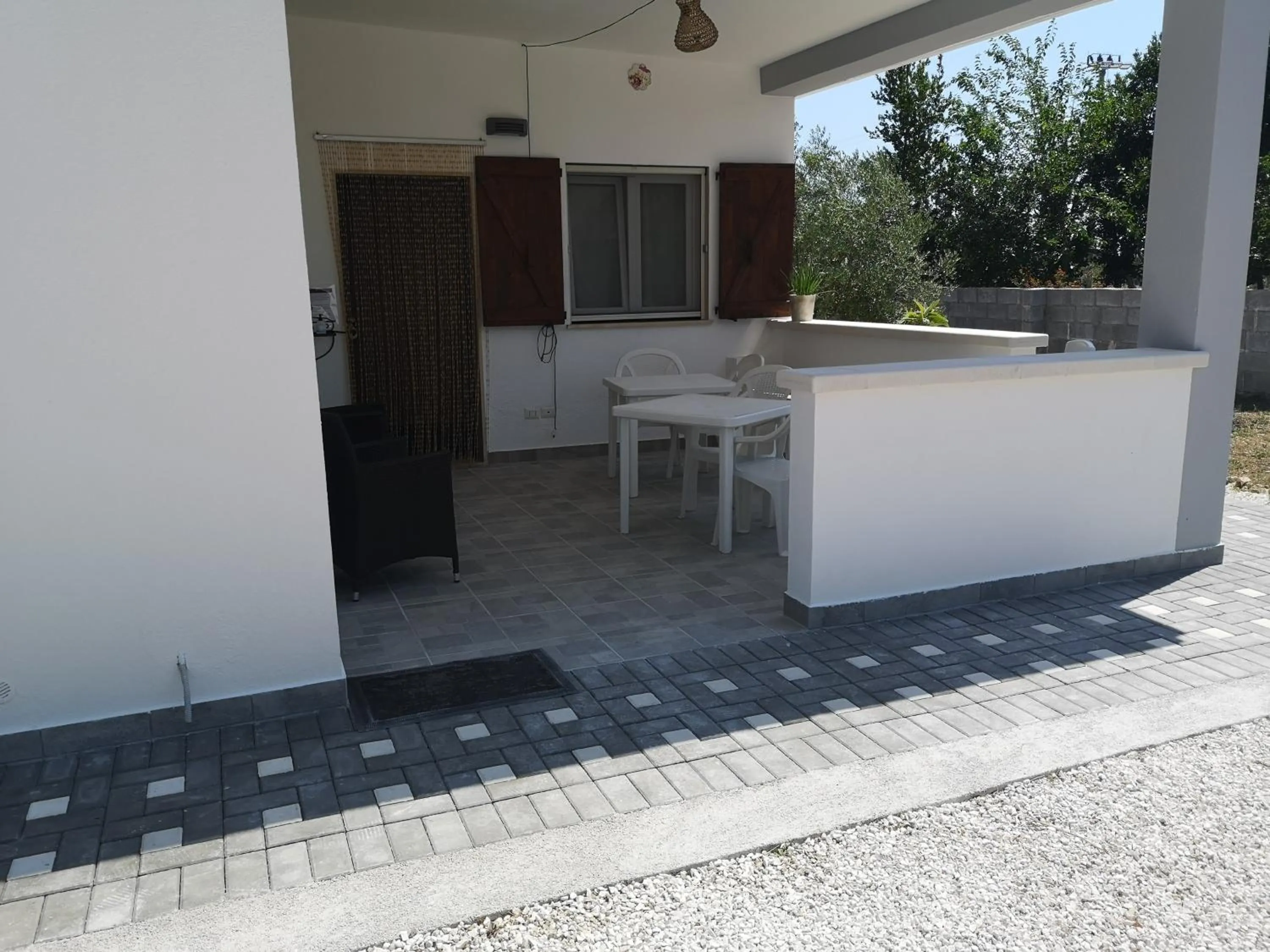 Patio in B&B Angolo Magico