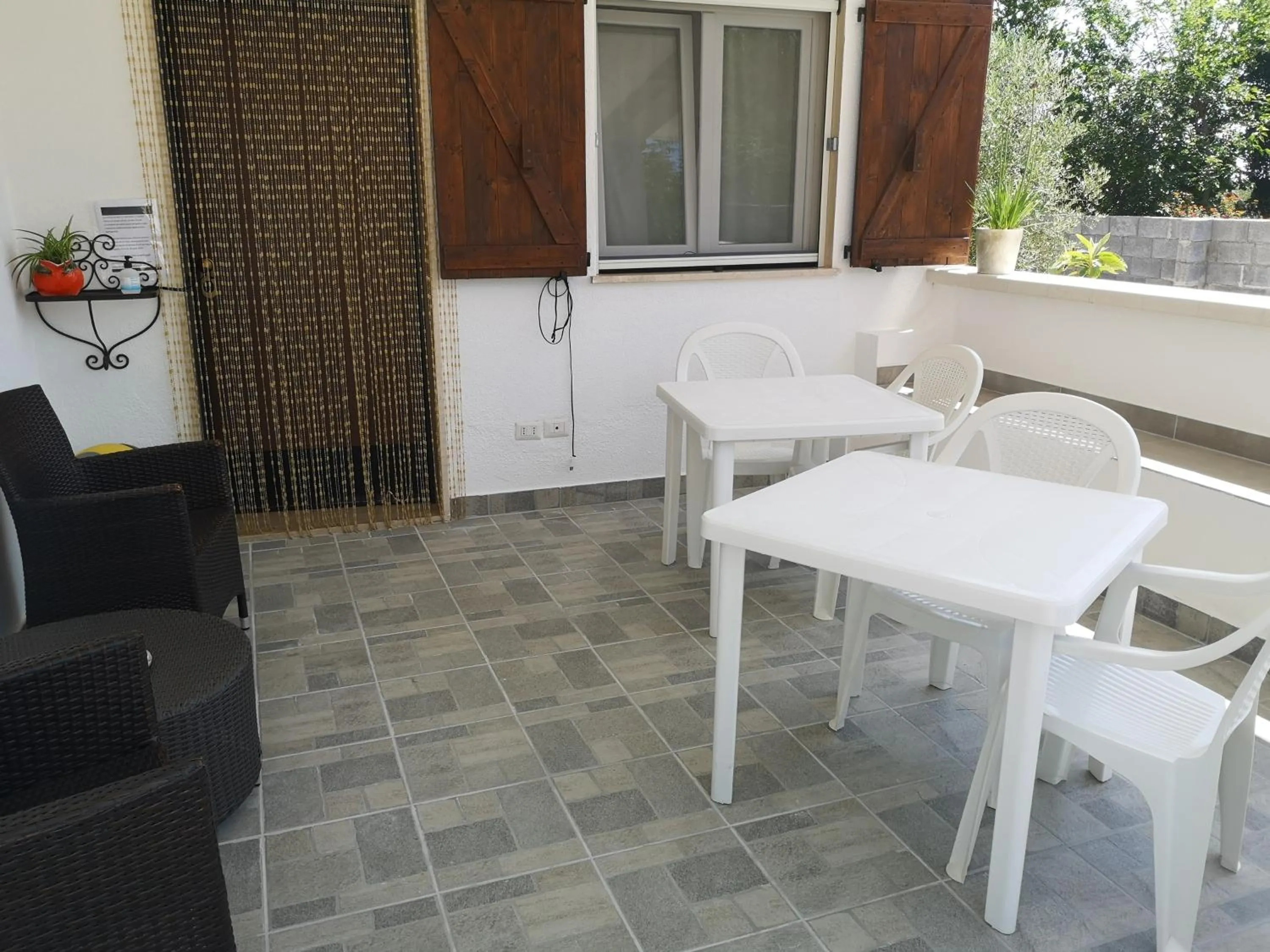 Patio in B&B Angolo Magico