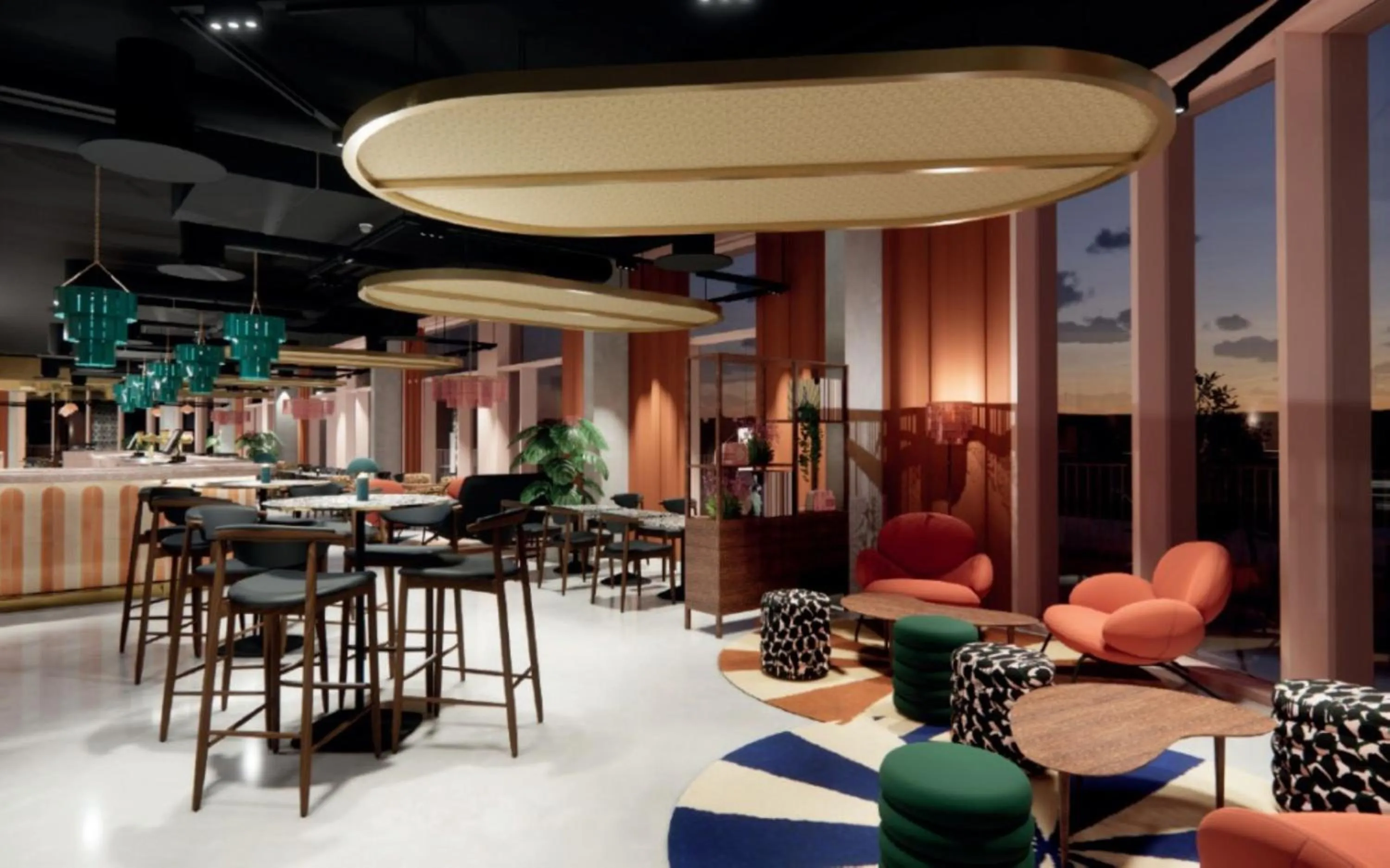 Restaurant/places to eat in Hotel Indigo Gloucester - The Forum by IHG