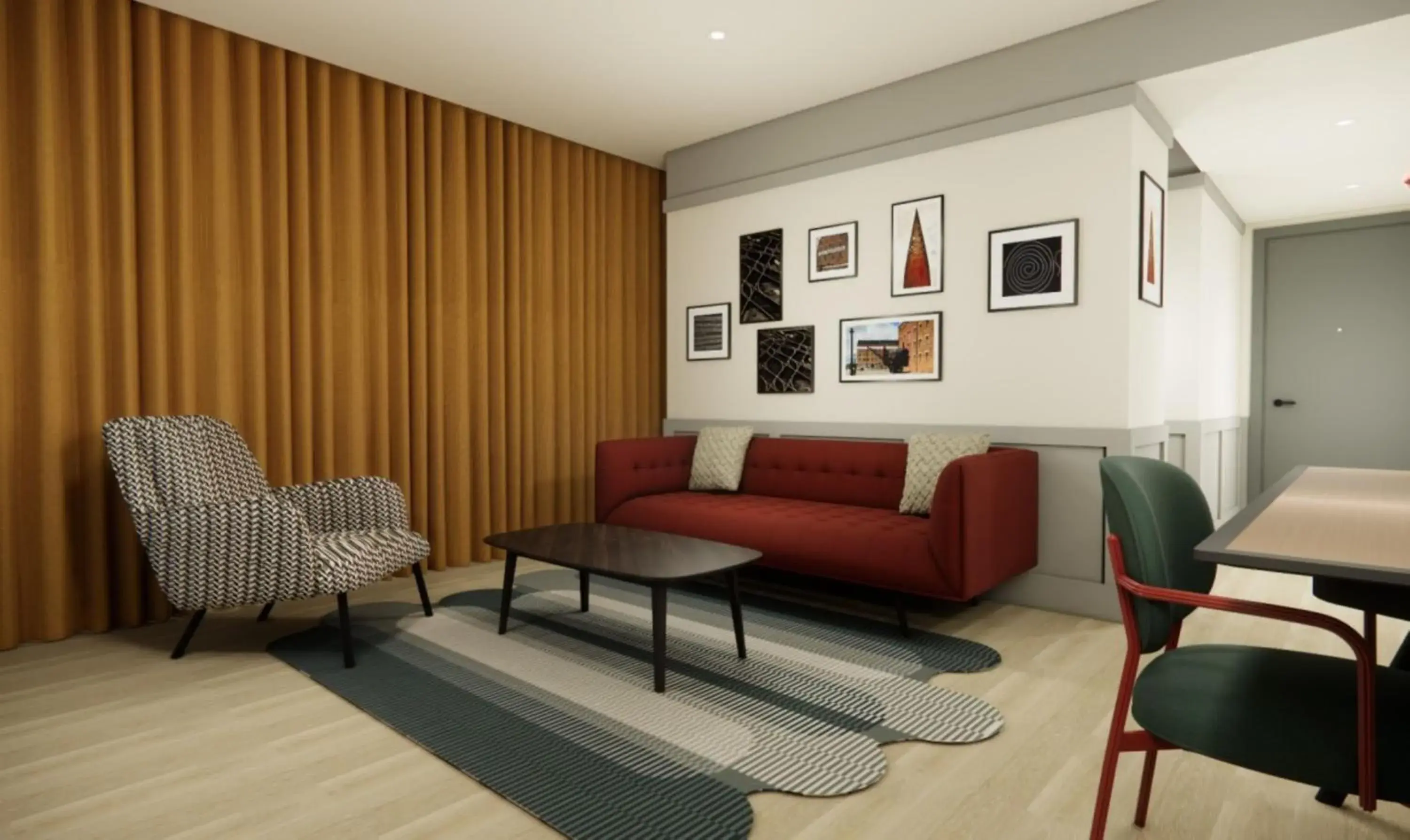 One-Bedroom Suite in Hotel Indigo Gloucester - The Forum by IHG One-Bedroom Suite in Hotel Indigo Gloucester - The Forum by IHG