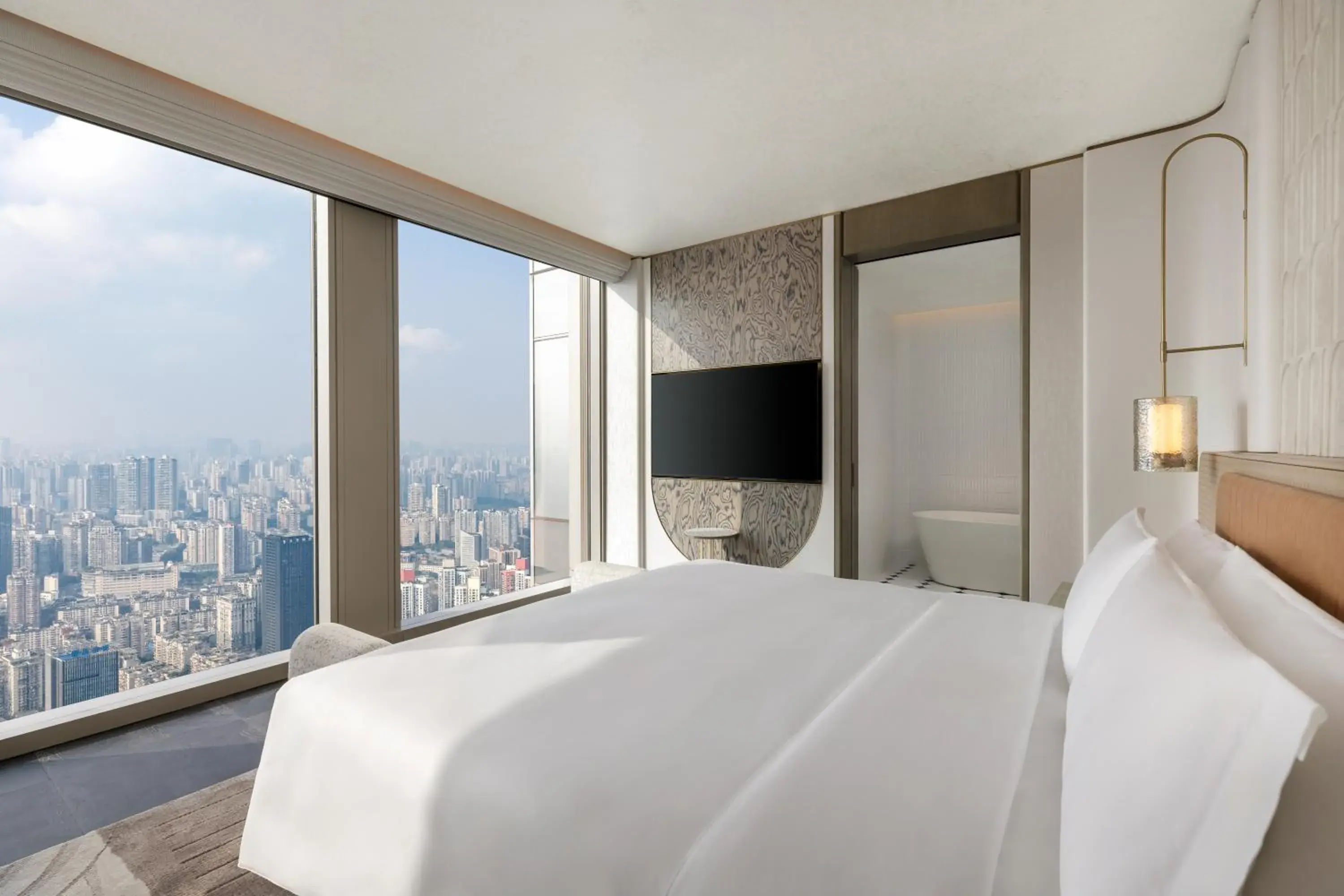 One-Bedroom Suite with River View in Vignette Collection TFT Chongqing by IHG One-Bedroom Suite with River View in Vignette Collection TFT Chongqing by IHG