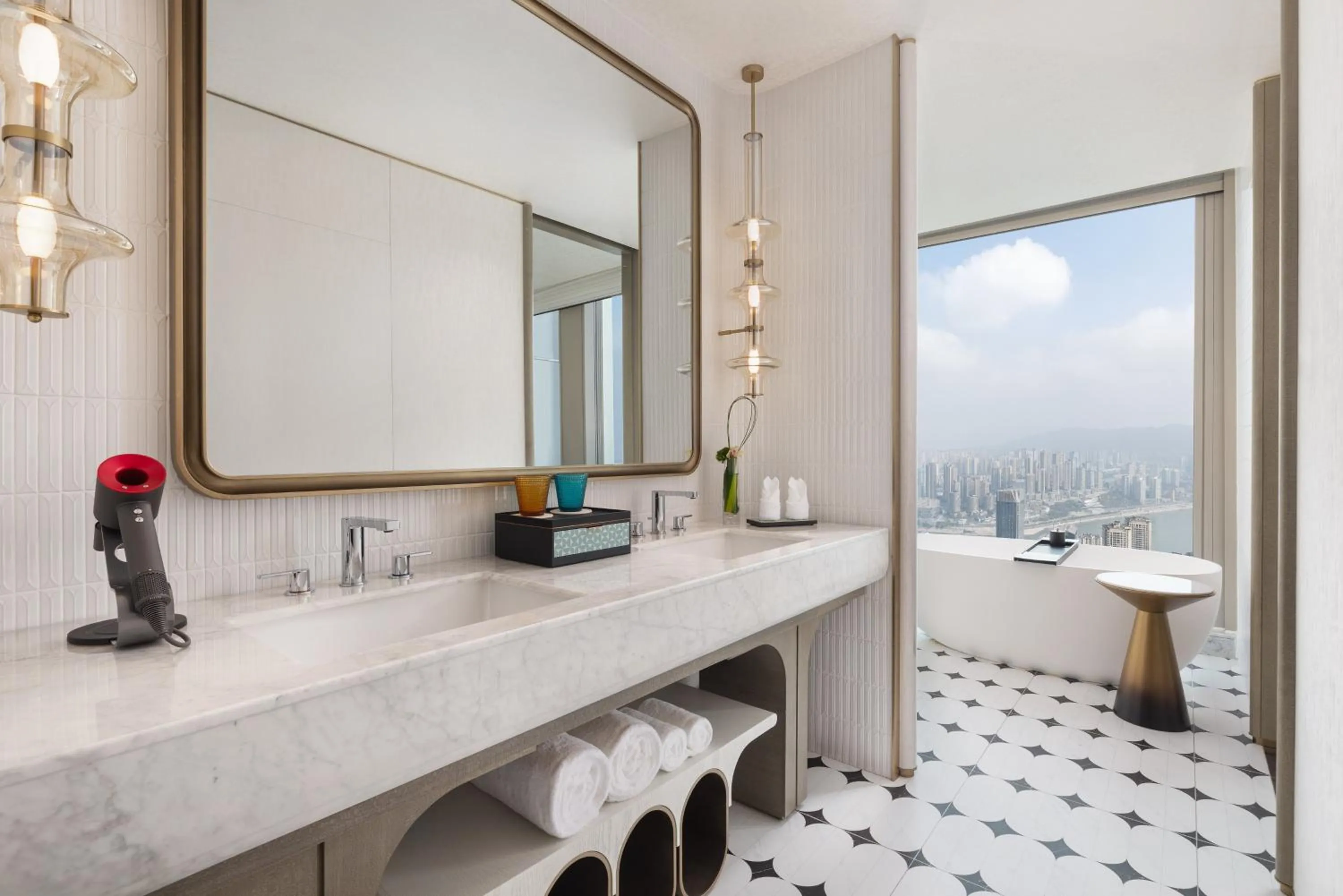 Bathroom in Vignette Collection TFT Chongqing by IHG
