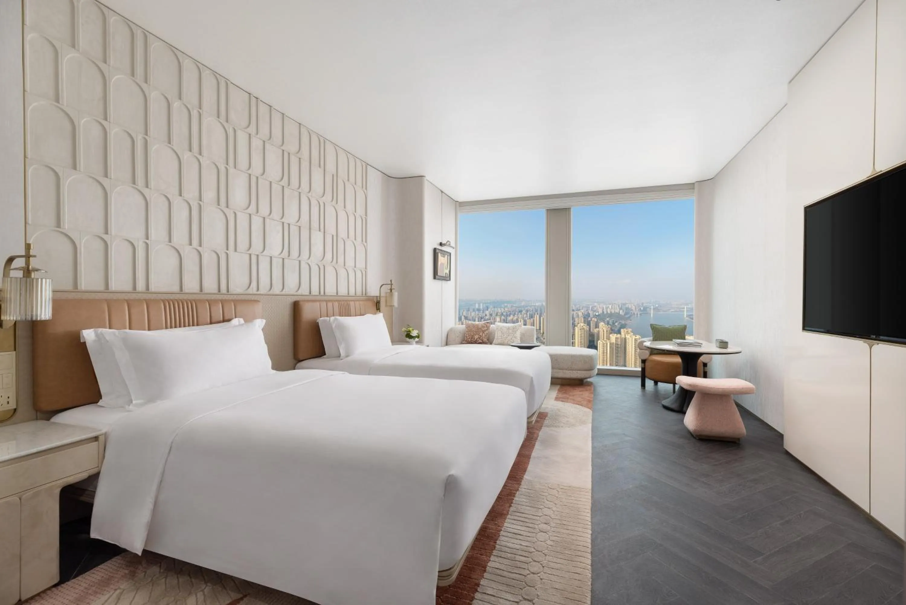 Photo of the whole room, Bed in Vignette Collection TFT Chongqing by IHG