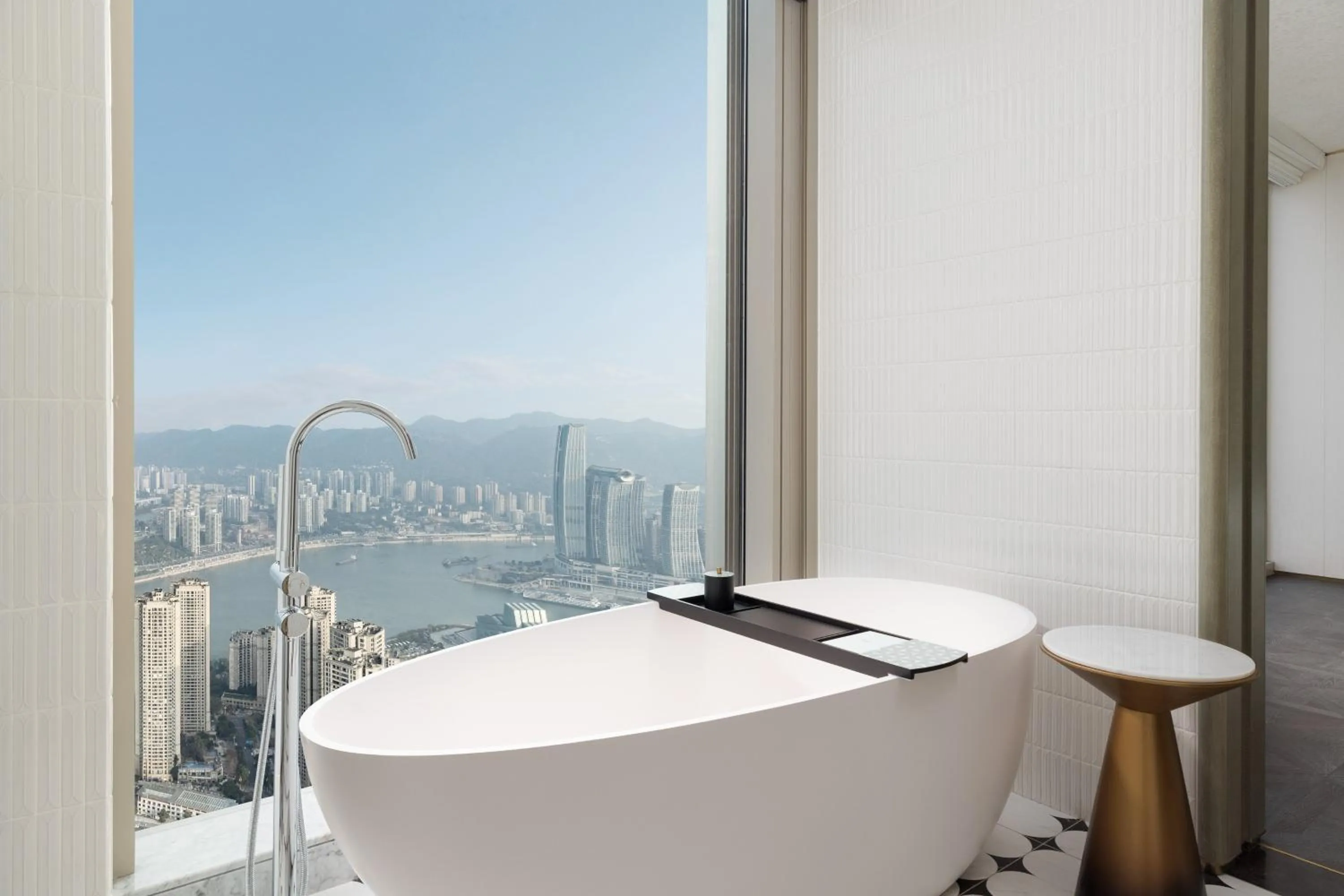 Bathroom in Vignette Collection TFT Chongqing by IHG