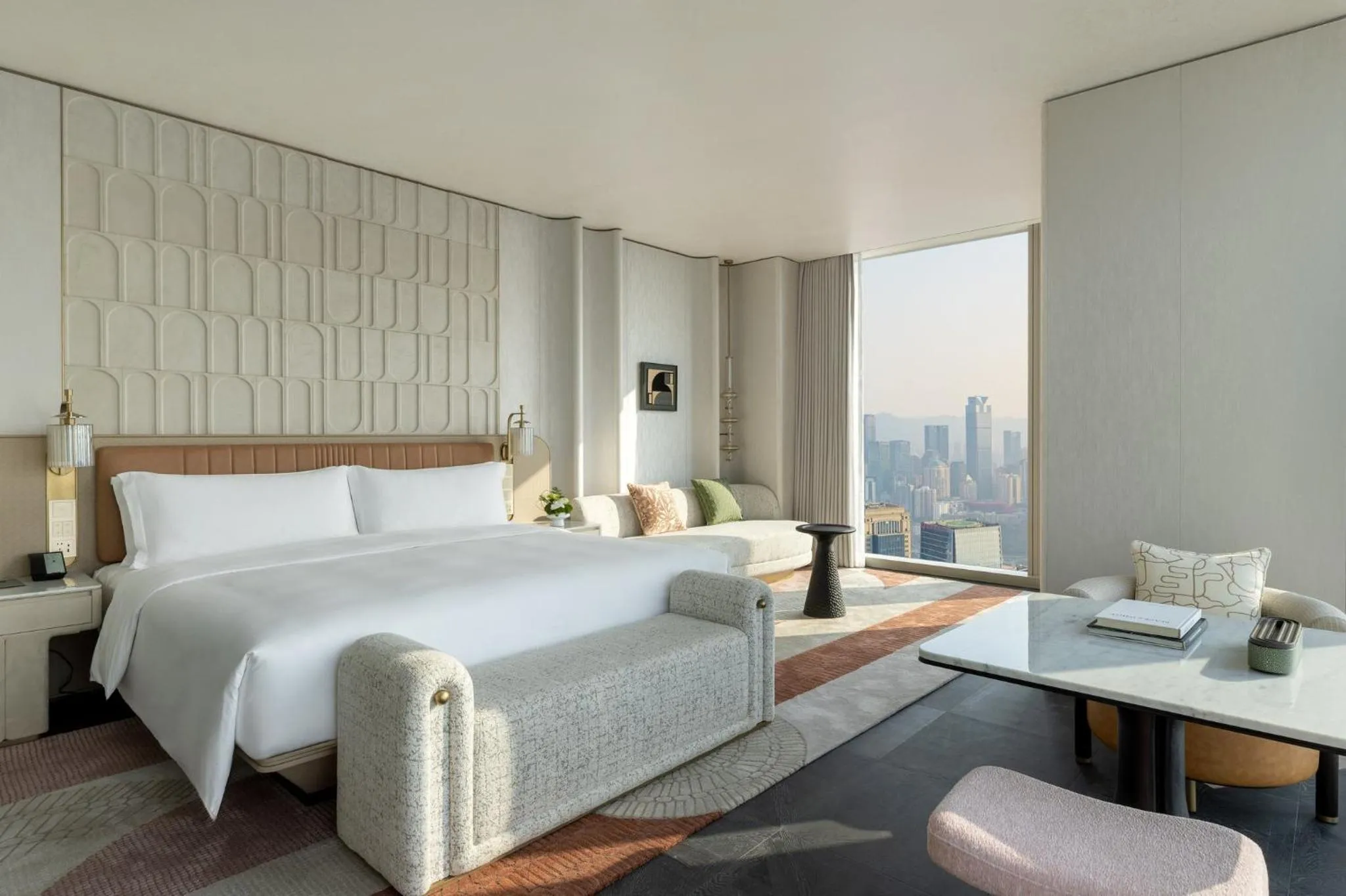 Photo of the whole room, Bed in Vignette Collection TFT Chongqing by IHG