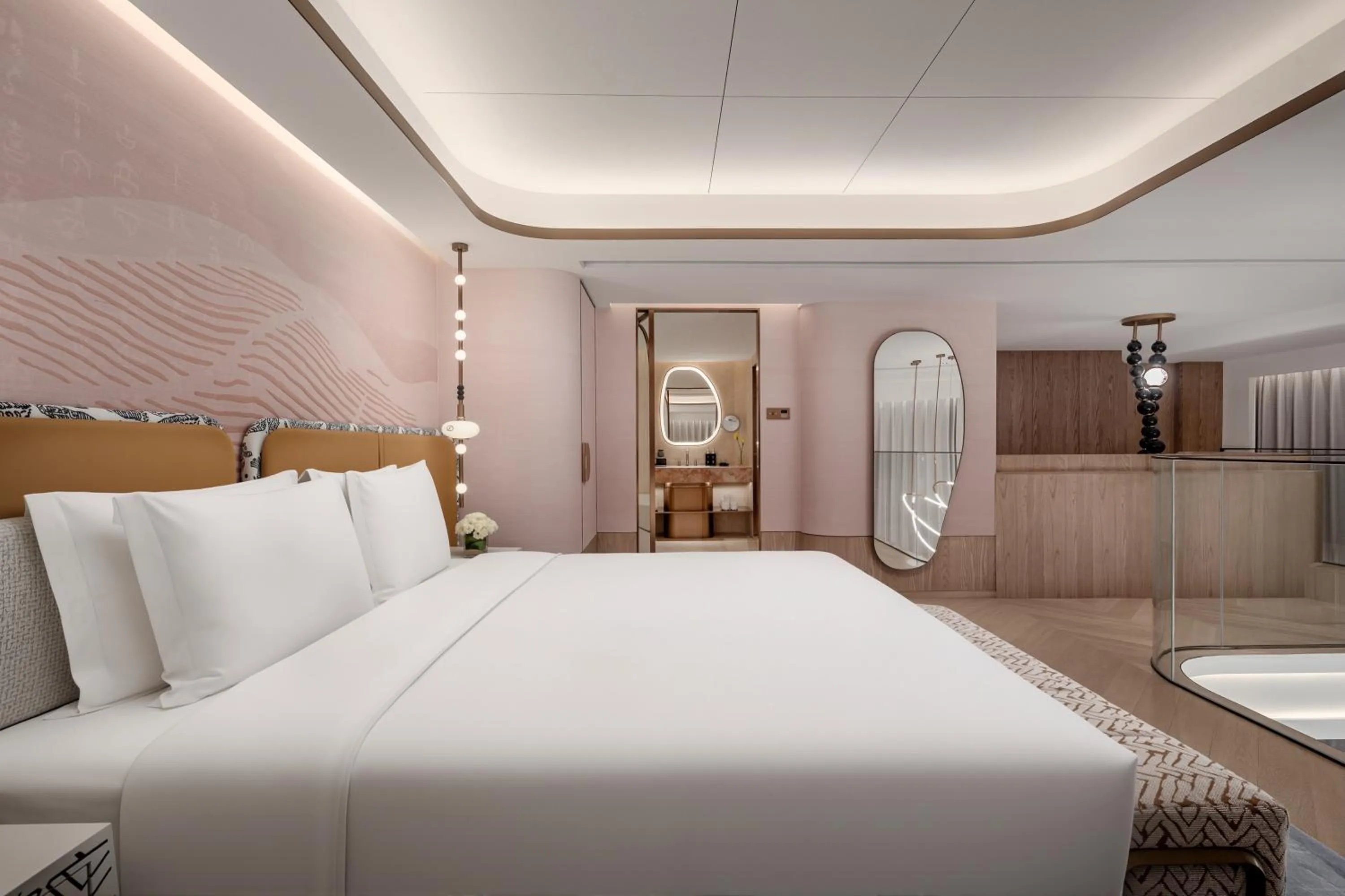 Bed in Hotel Indigo Xi'an High-tech Zone by IHG