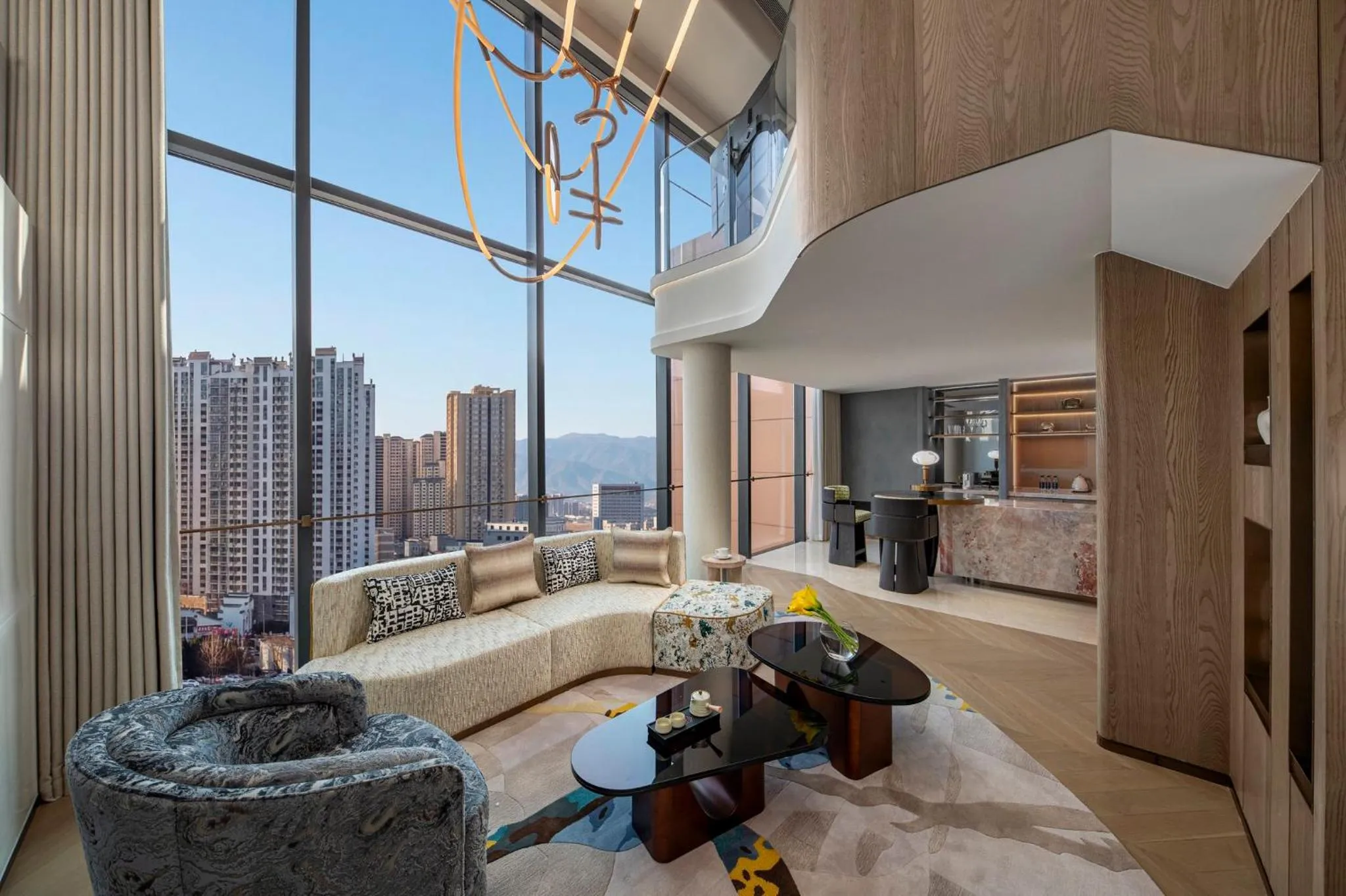 Photo of the whole room in Hotel Indigo Xi'an High-tech Zone by IHG