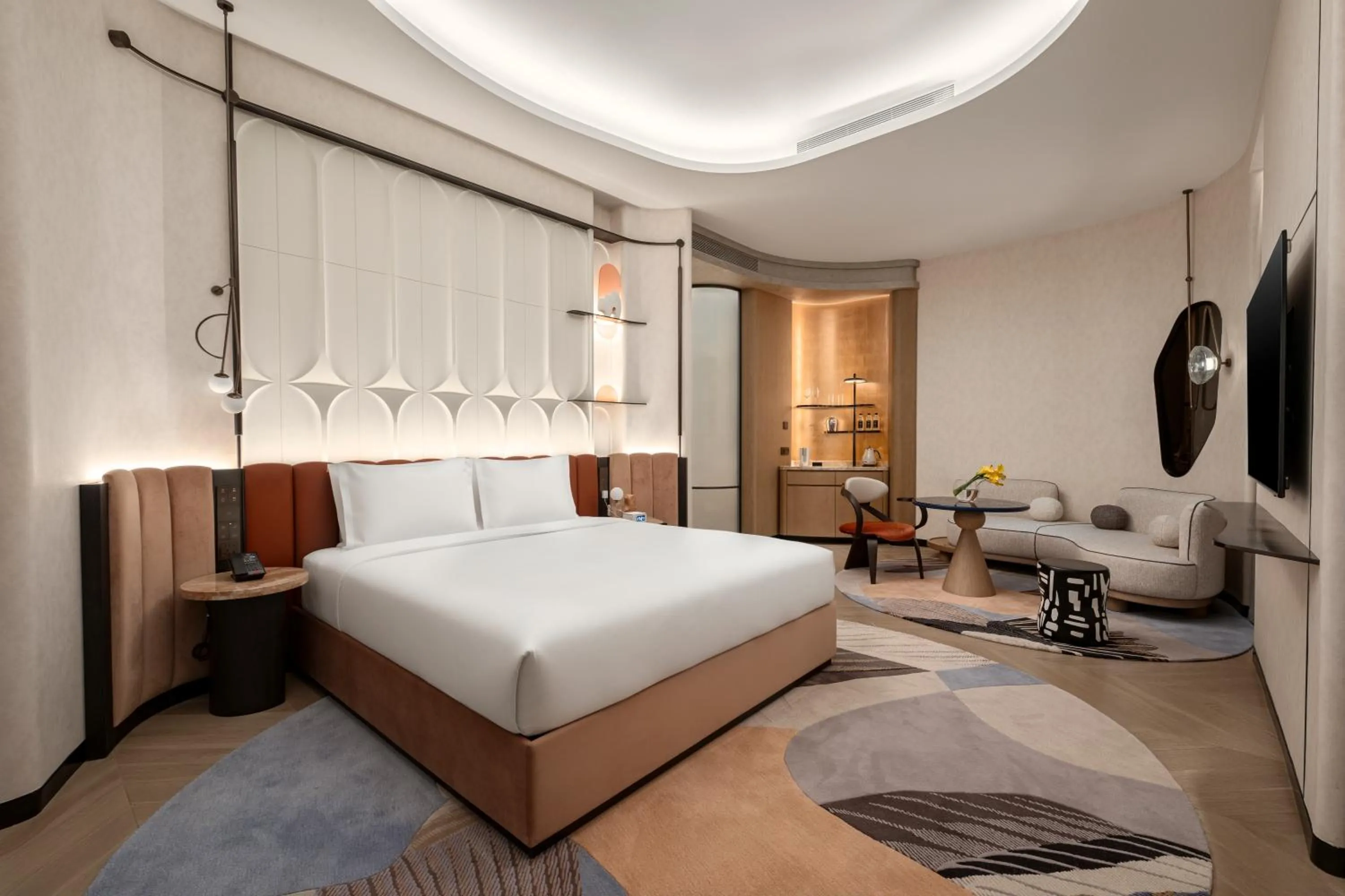 Bed in Hotel Indigo Xi'an High-tech Zone by IHG