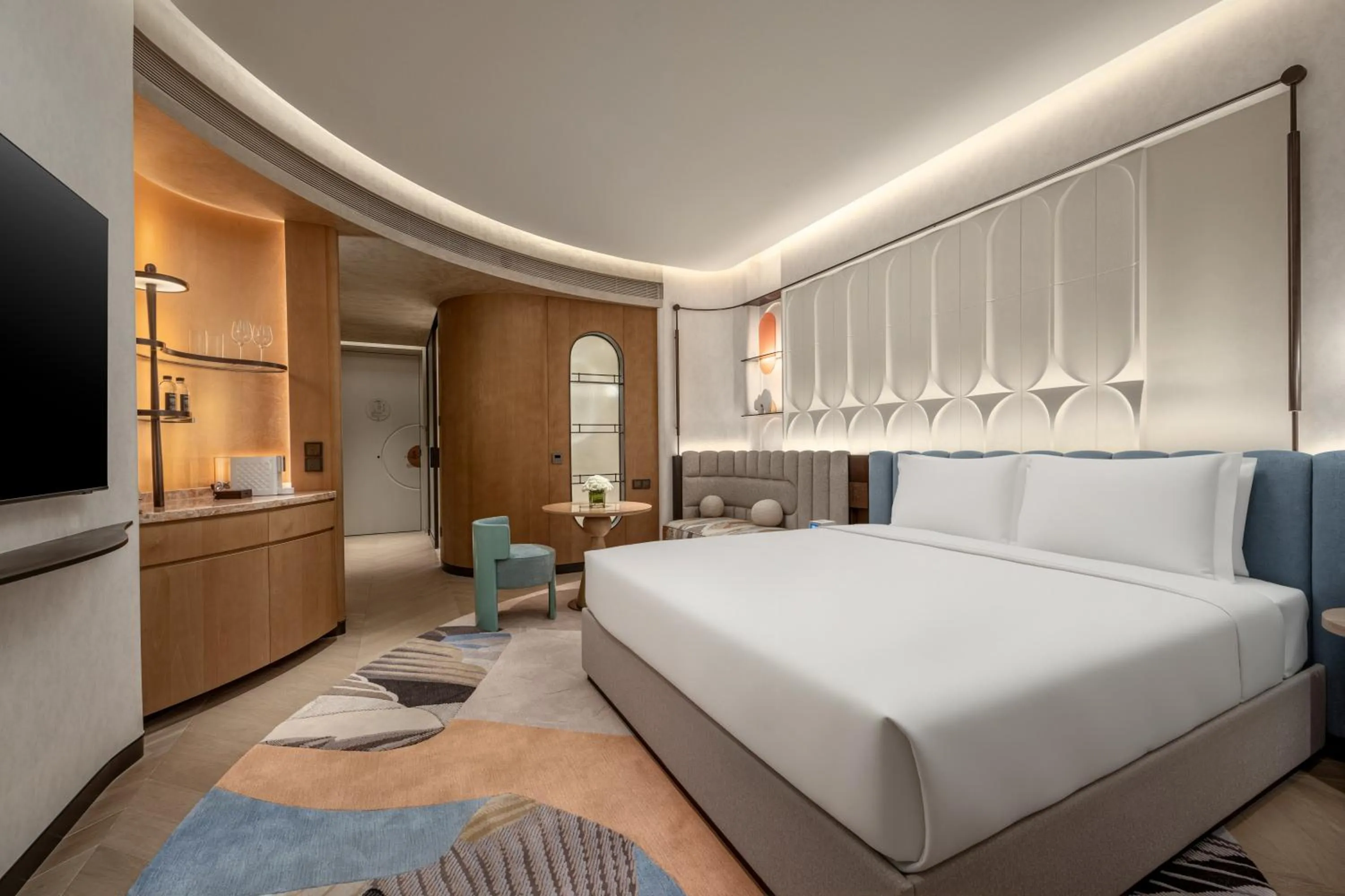 Bed in Hotel Indigo Xi'an High-tech Zone by IHG