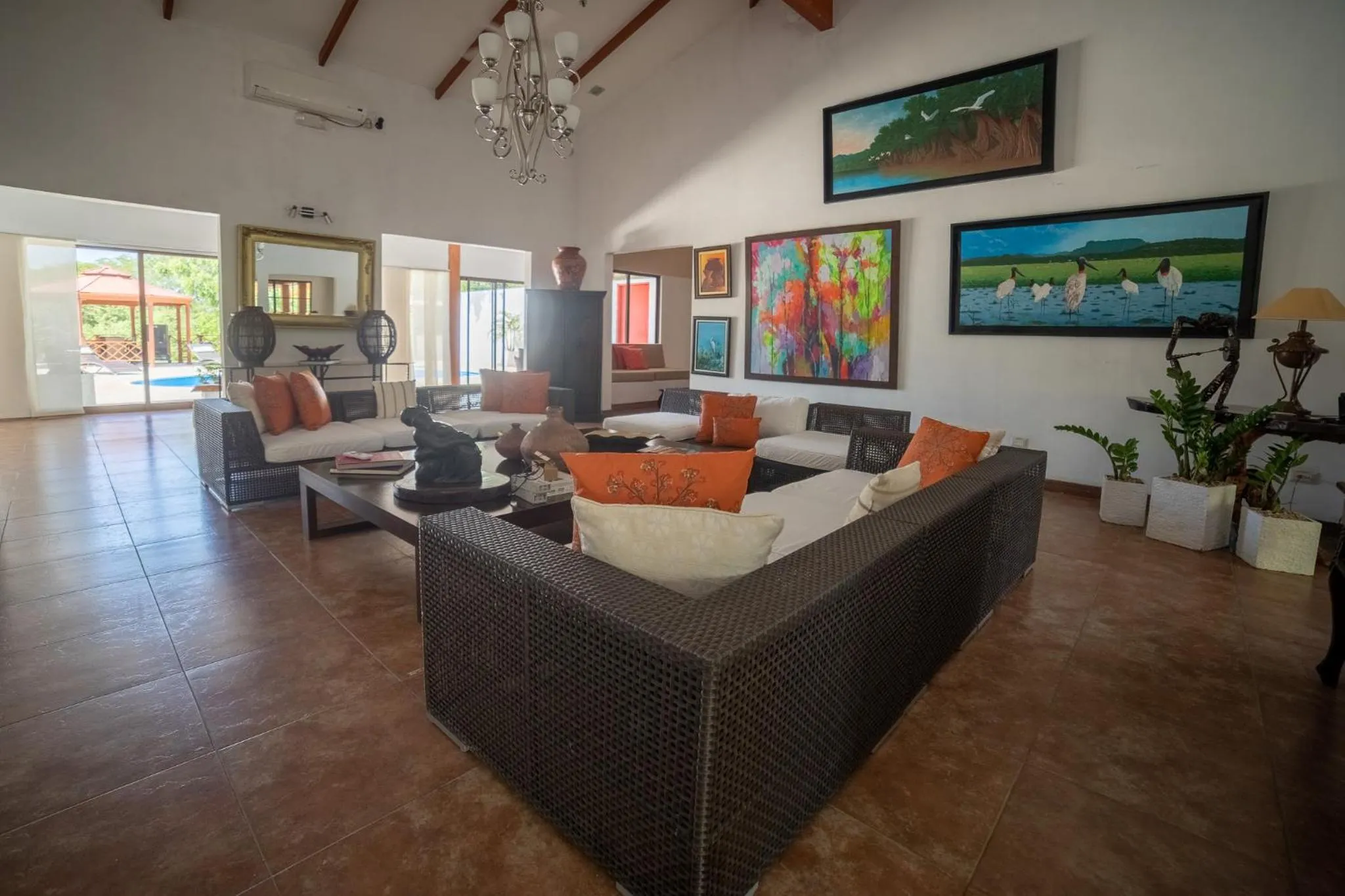 Living room in Rancho Humo Estancia