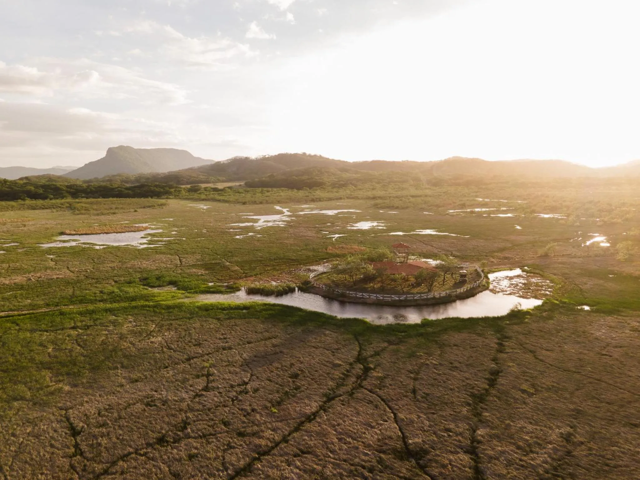 Bird's eye view in Rancho Humo Estancia