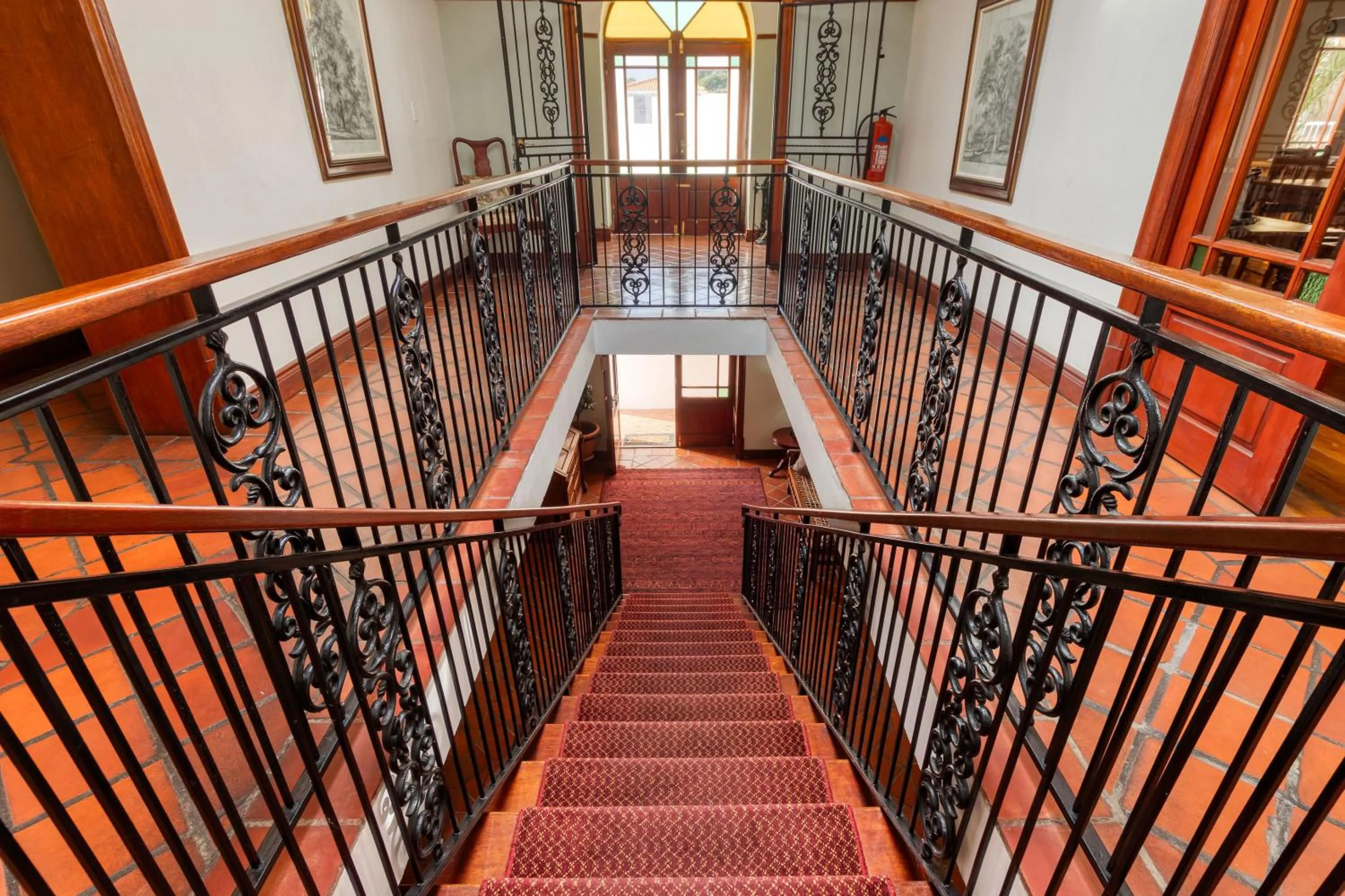 Lobby or reception in Berg en Zee Guesthouse