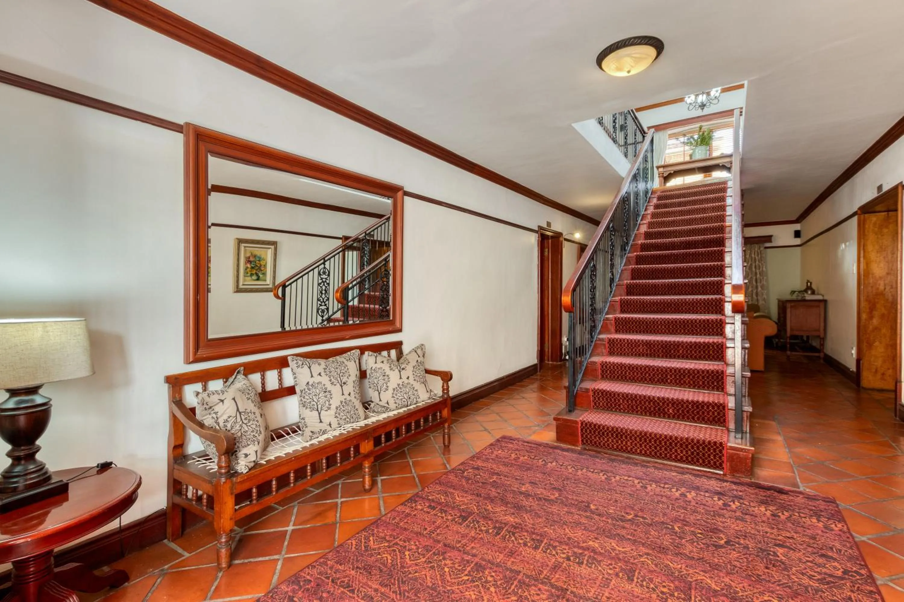 Lobby or reception in Berg en Zee Guesthouse