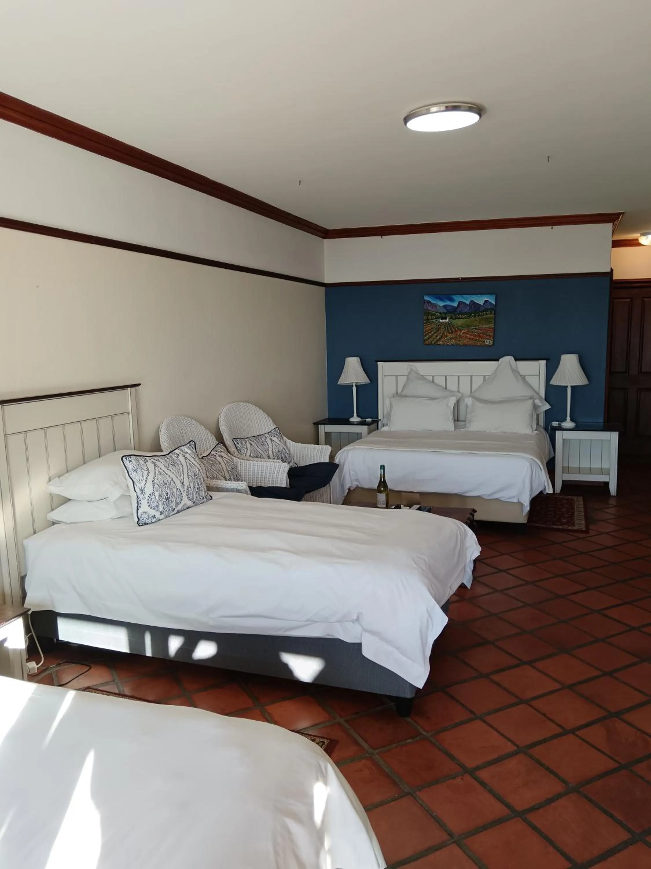 Bed in Berg en Zee Guesthouse