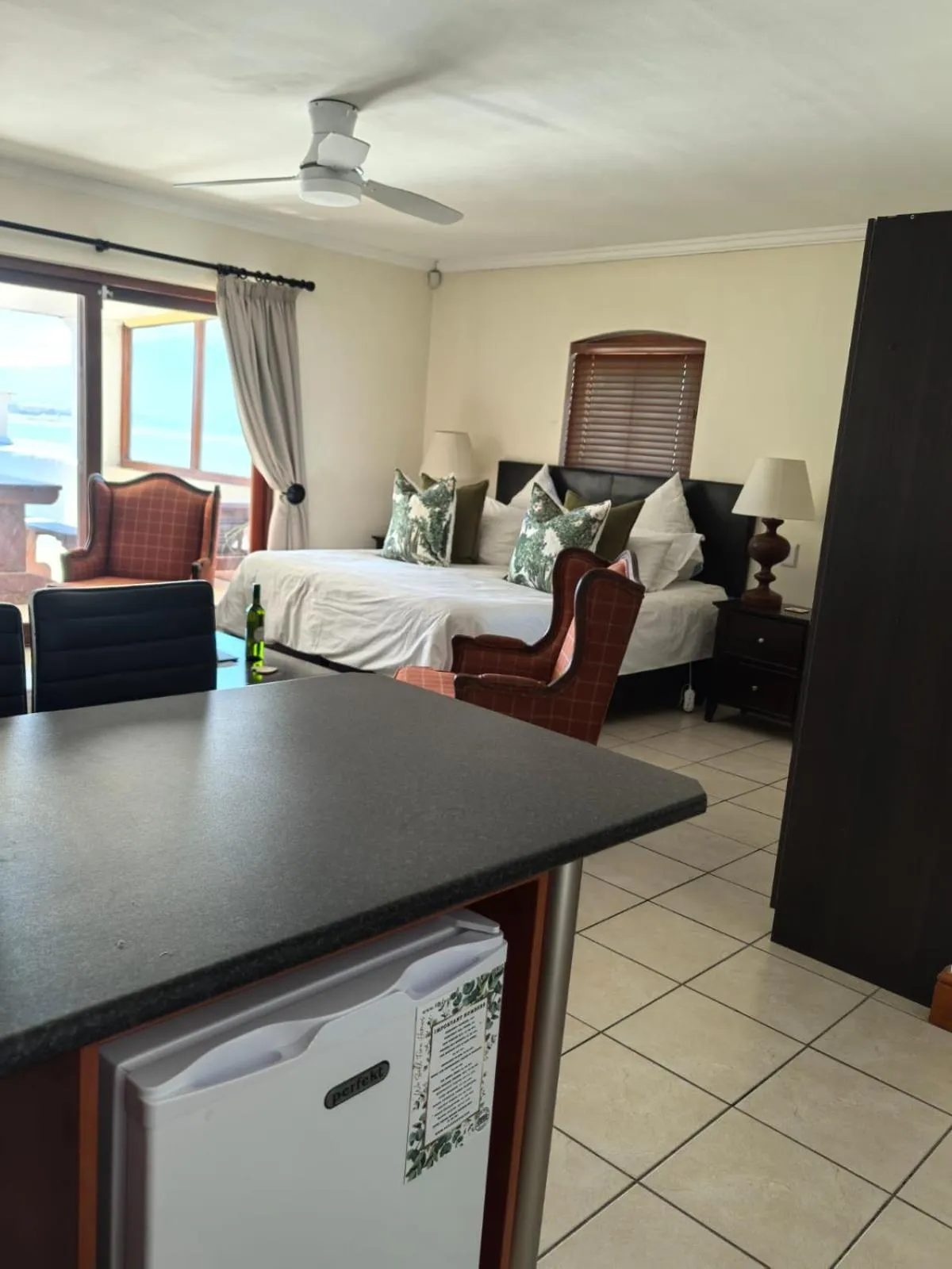 Bed in Berg en Zee Guesthouse