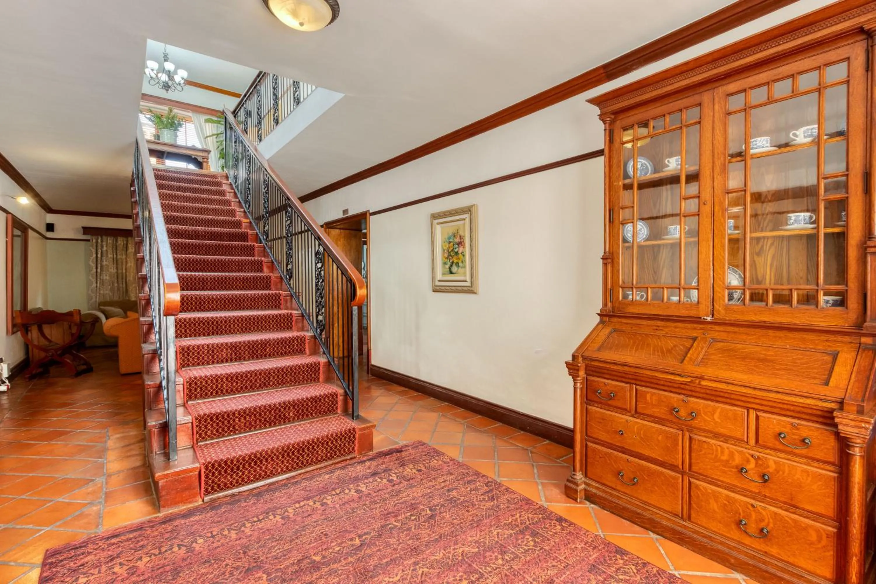 Lobby or reception in Berg en Zee Guesthouse