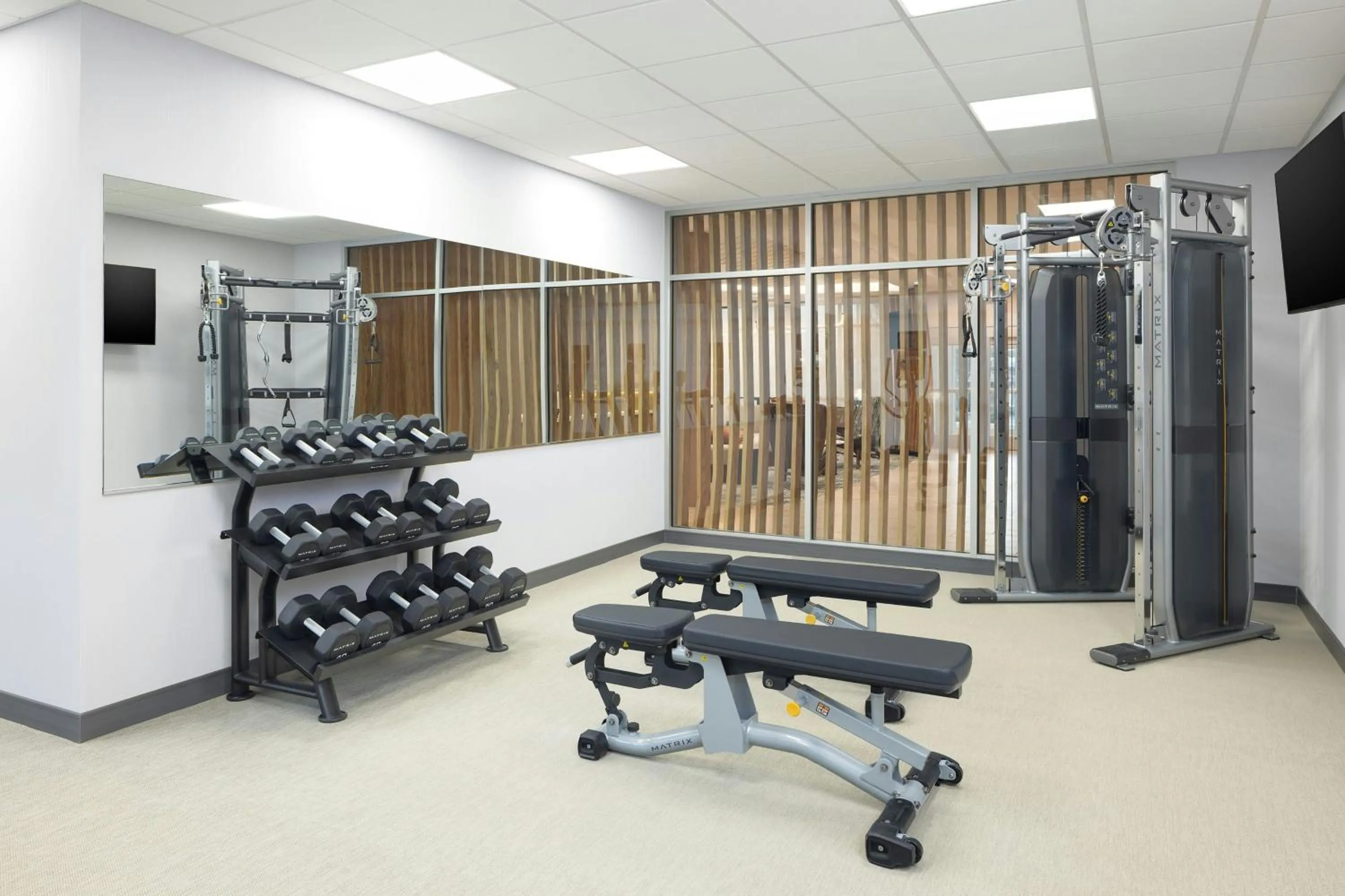 Fitness centre/facilities in SpringHill Suites by Marriott Atlanta Covington