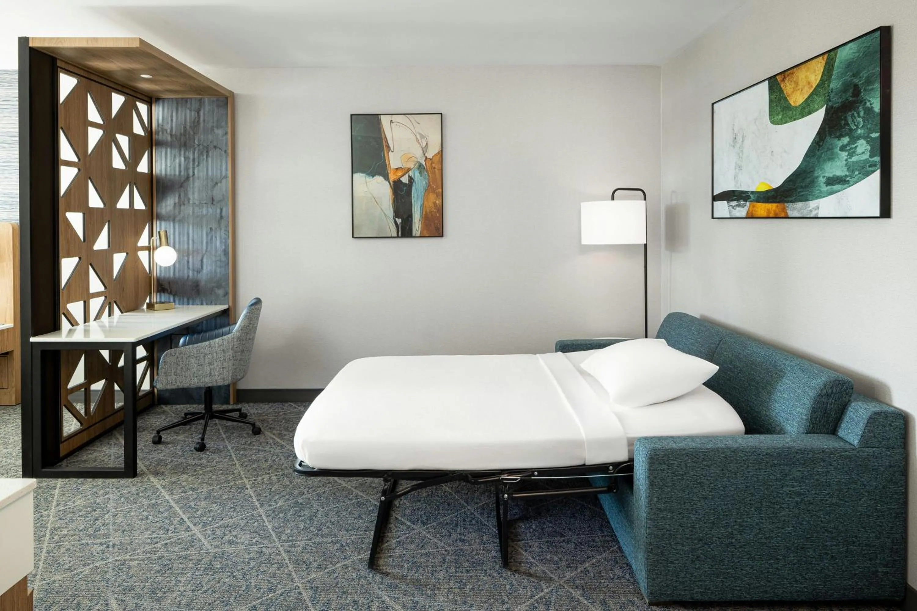 Photo of the whole room, Bed in SpringHill Suites by Marriott Atlanta Covington