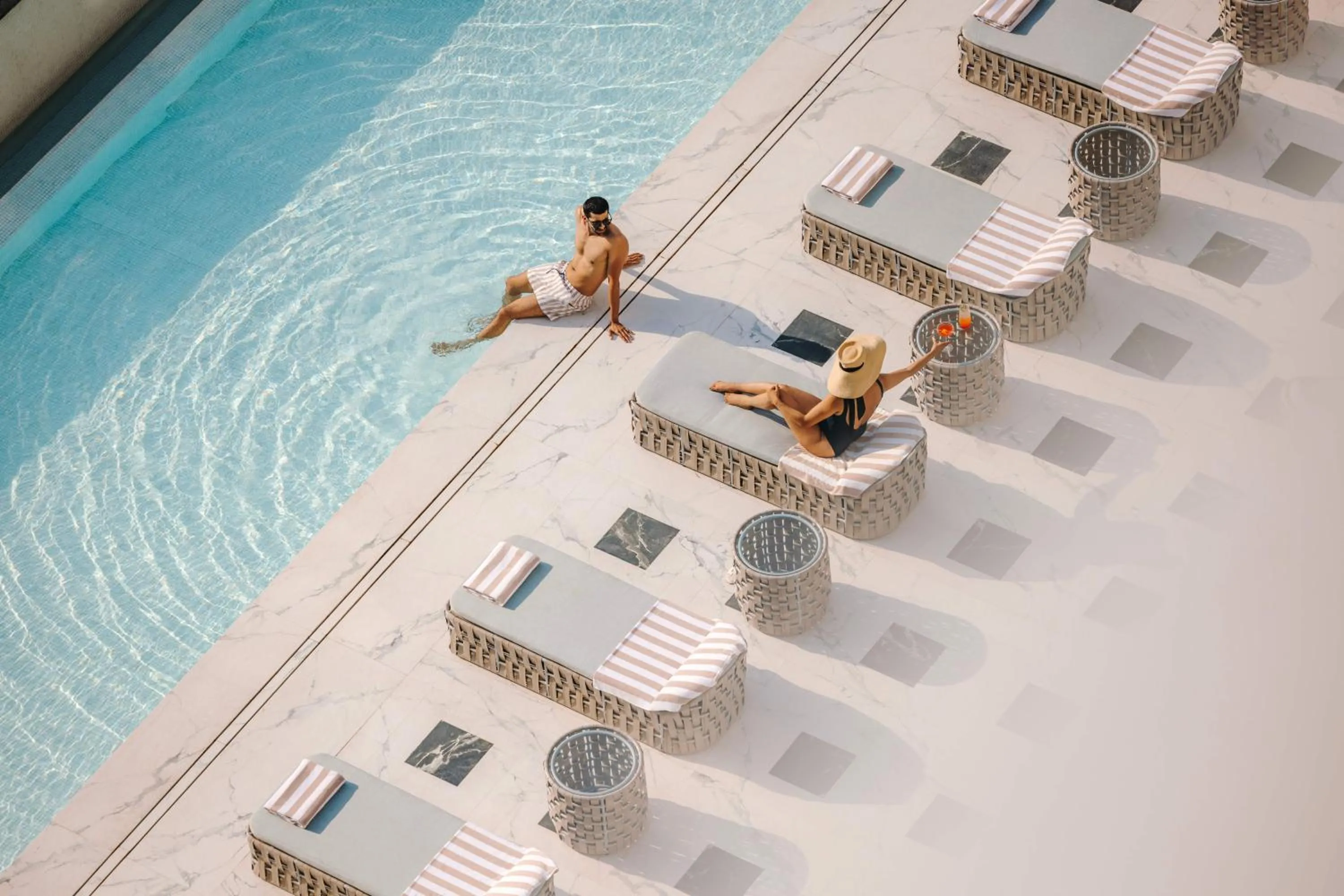 Swimming pool in Roswyn, A Morgans Originals Hotel