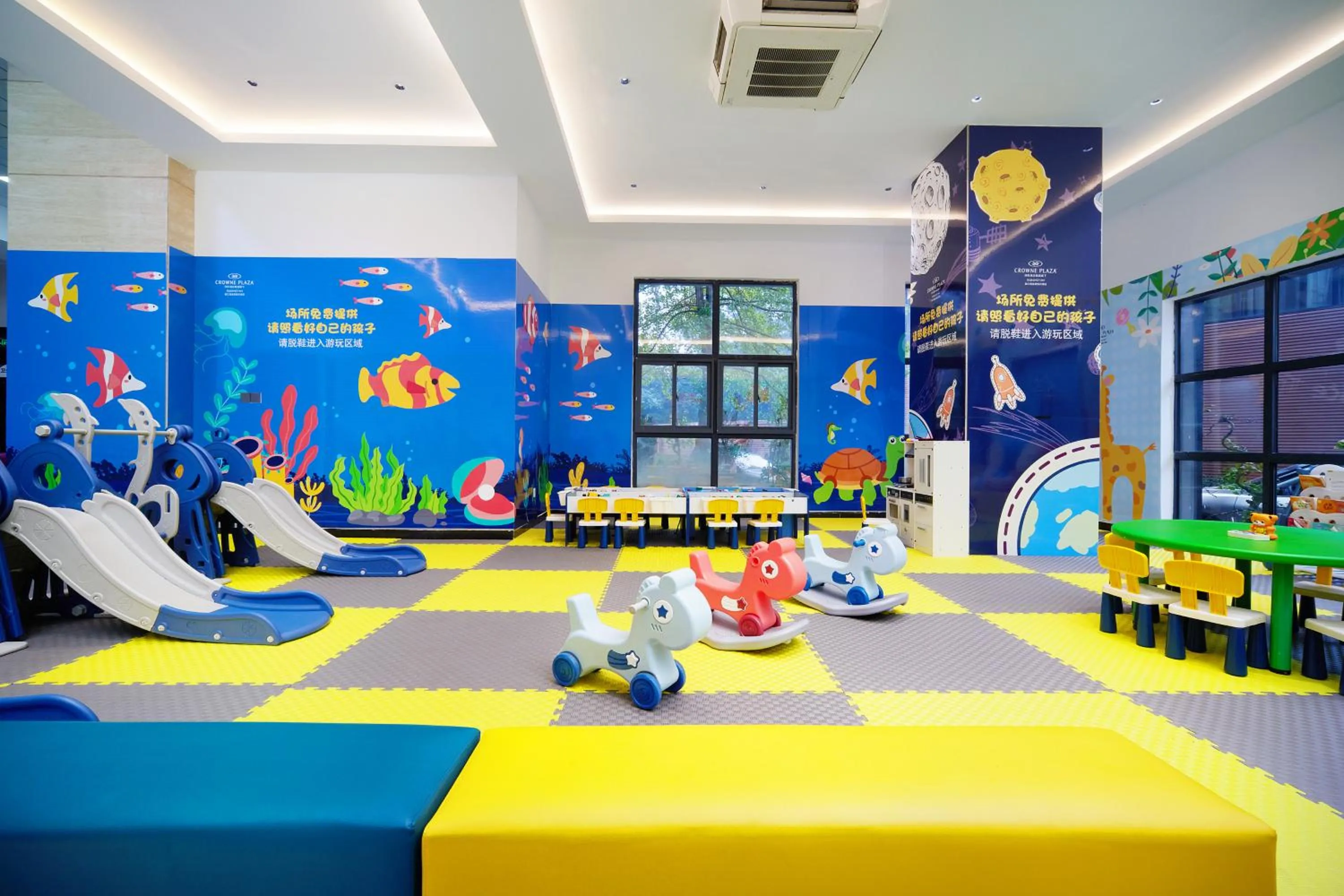 Children play ground in Crowne Plaza Dujiangyan by IHG
