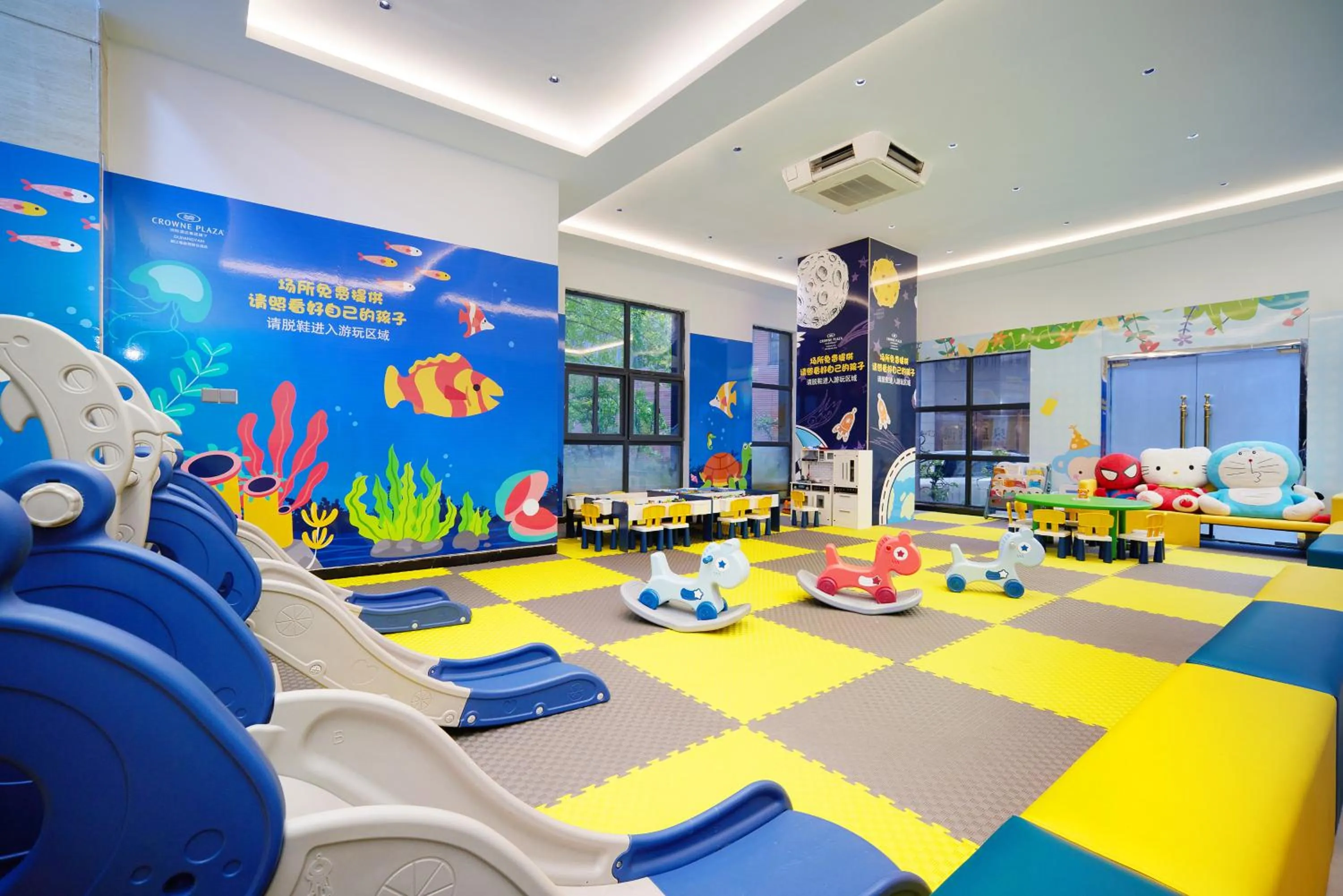 Children play ground in Crowne Plaza Dujiangyan by IHG