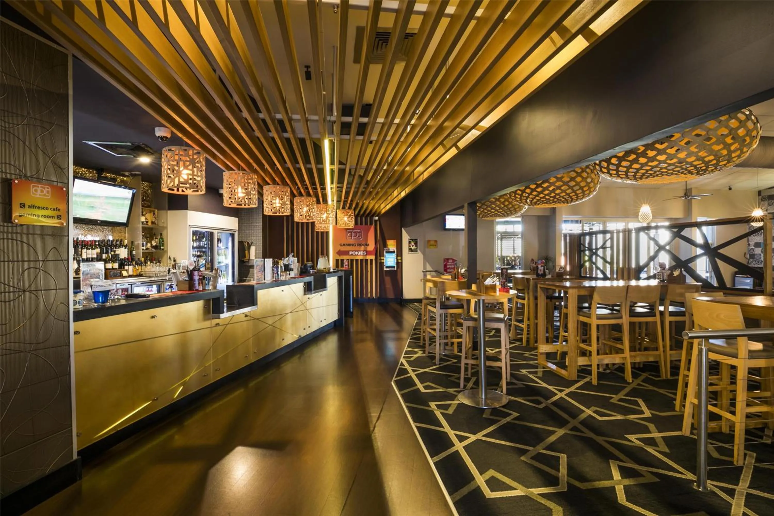 Food and drinks in Nightcap at Golden Beach Tavern