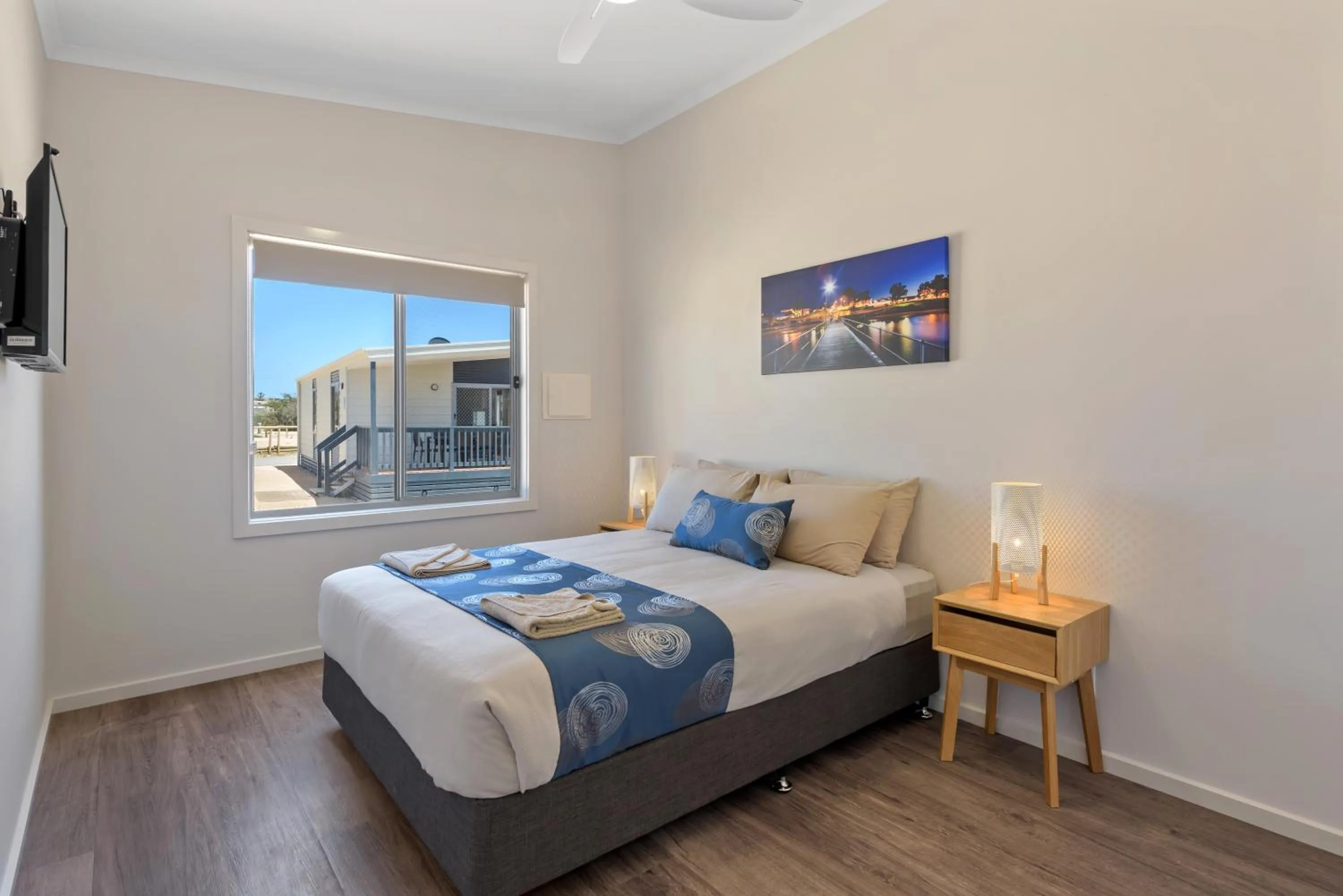 Bedroom, Bed in Discovery Parks - Streaky Bay Foreshore
