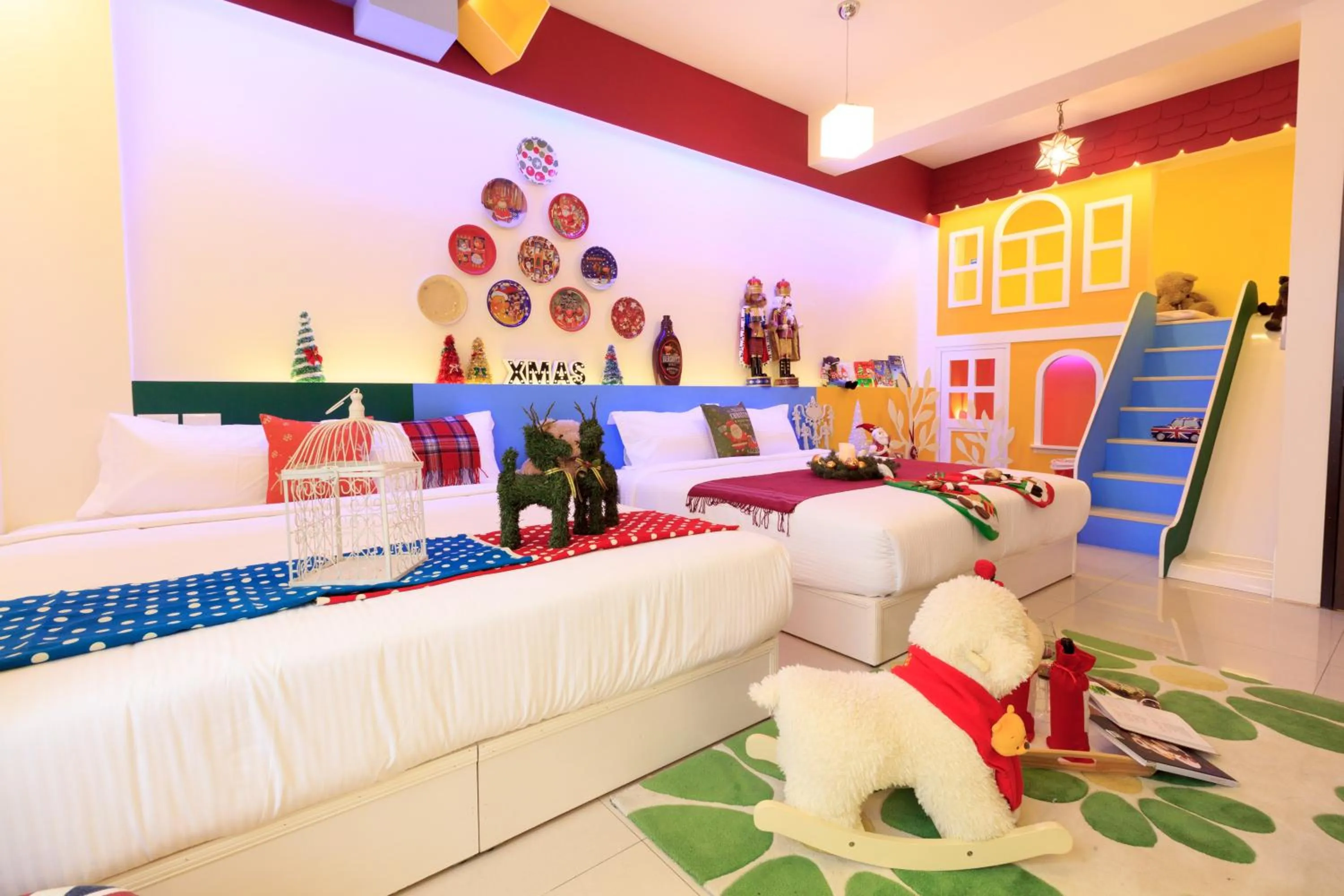 bunk bed in 宜蘭I Do主題電梯民宿