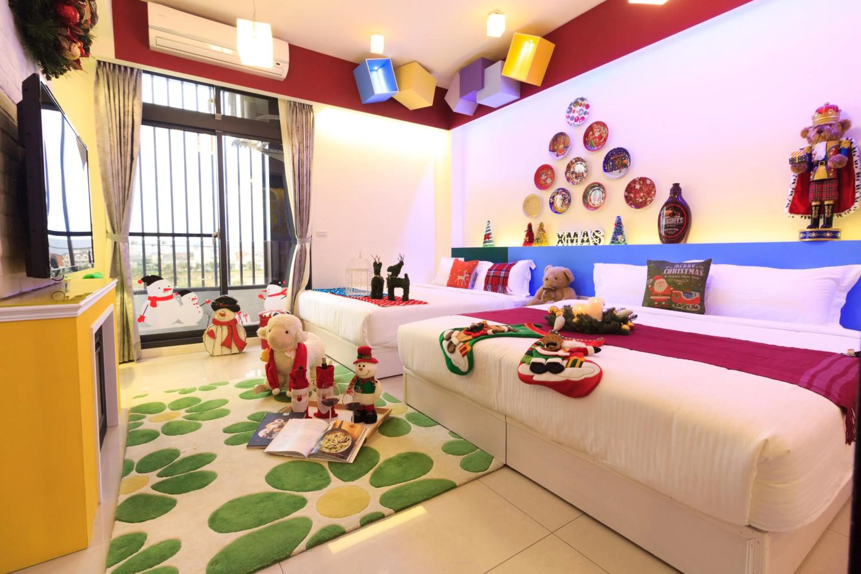 bunk bed, Bed in 宜蘭I Do主題電梯民宿