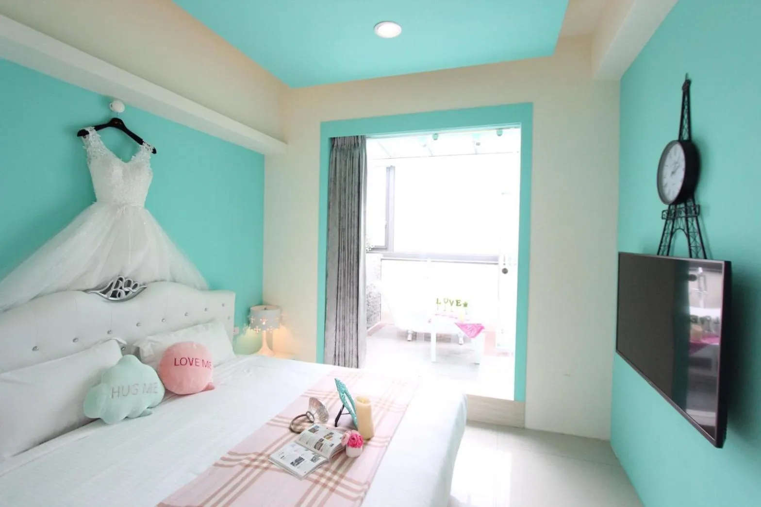 bunk bed, Bed in 宜蘭I Do主題電梯民宿