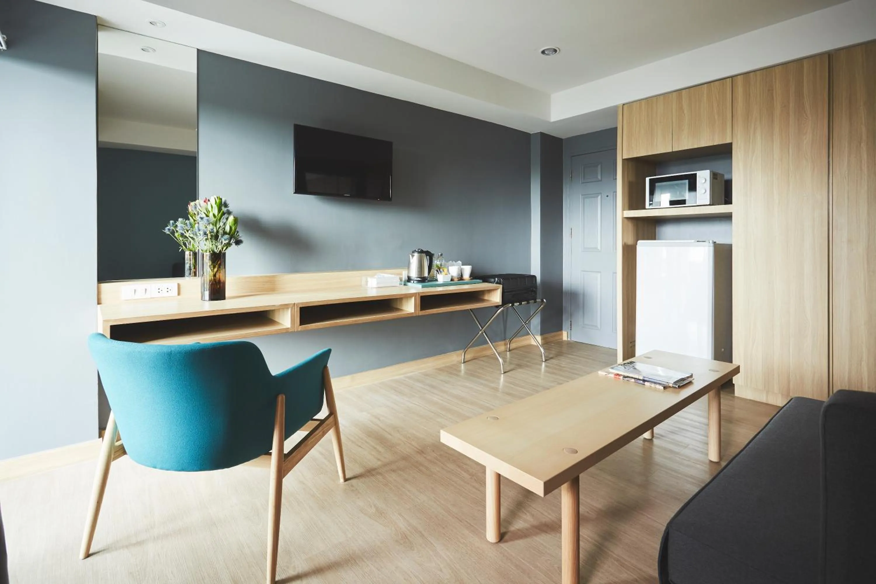 TV and multimedia, TV/Entertainment Center in Theorie Hotel Sukhumvit 107 by Tolani - SHA Extra Plus