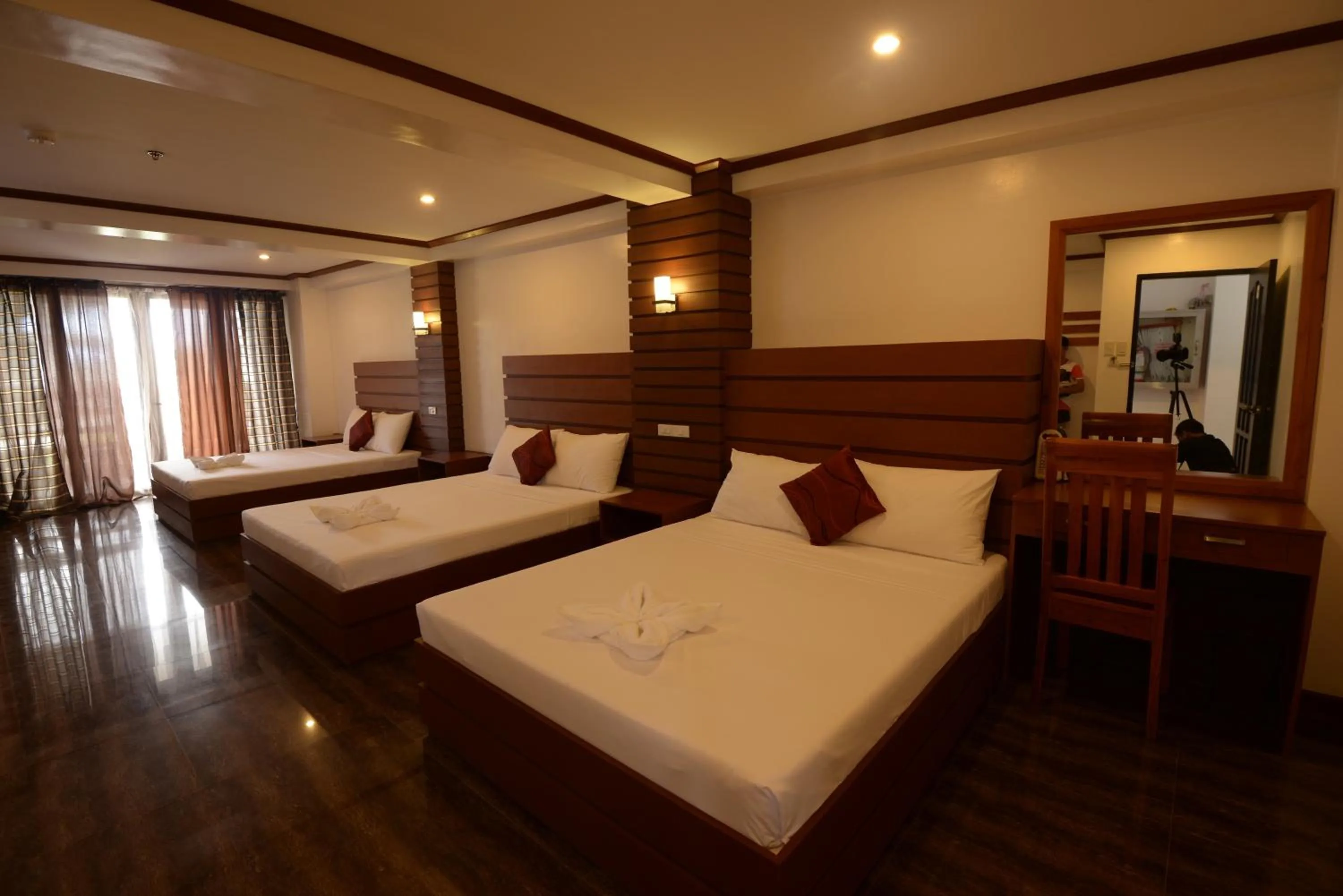 Bed in Abozza Resort