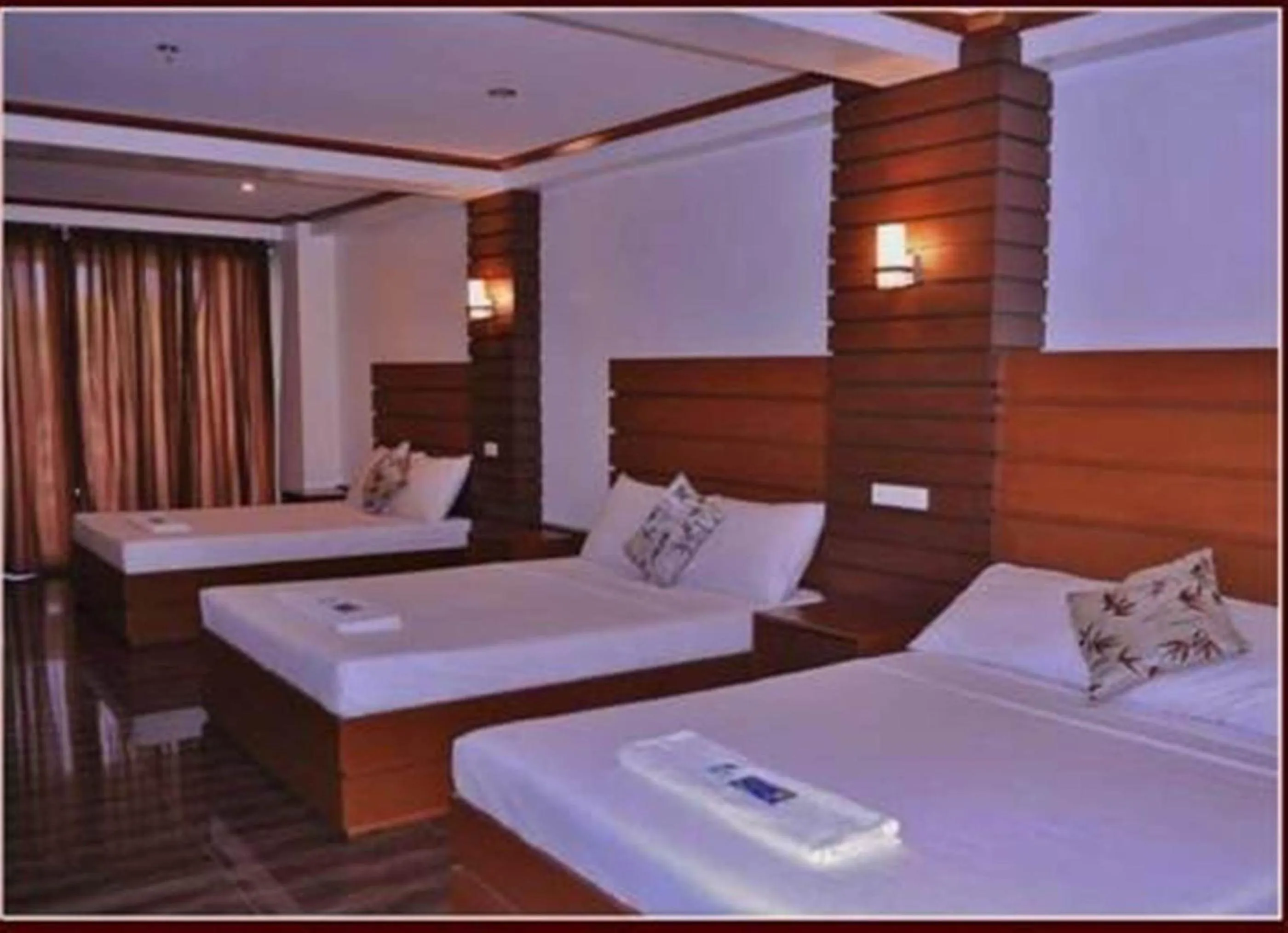 Bed in Abozza Resort