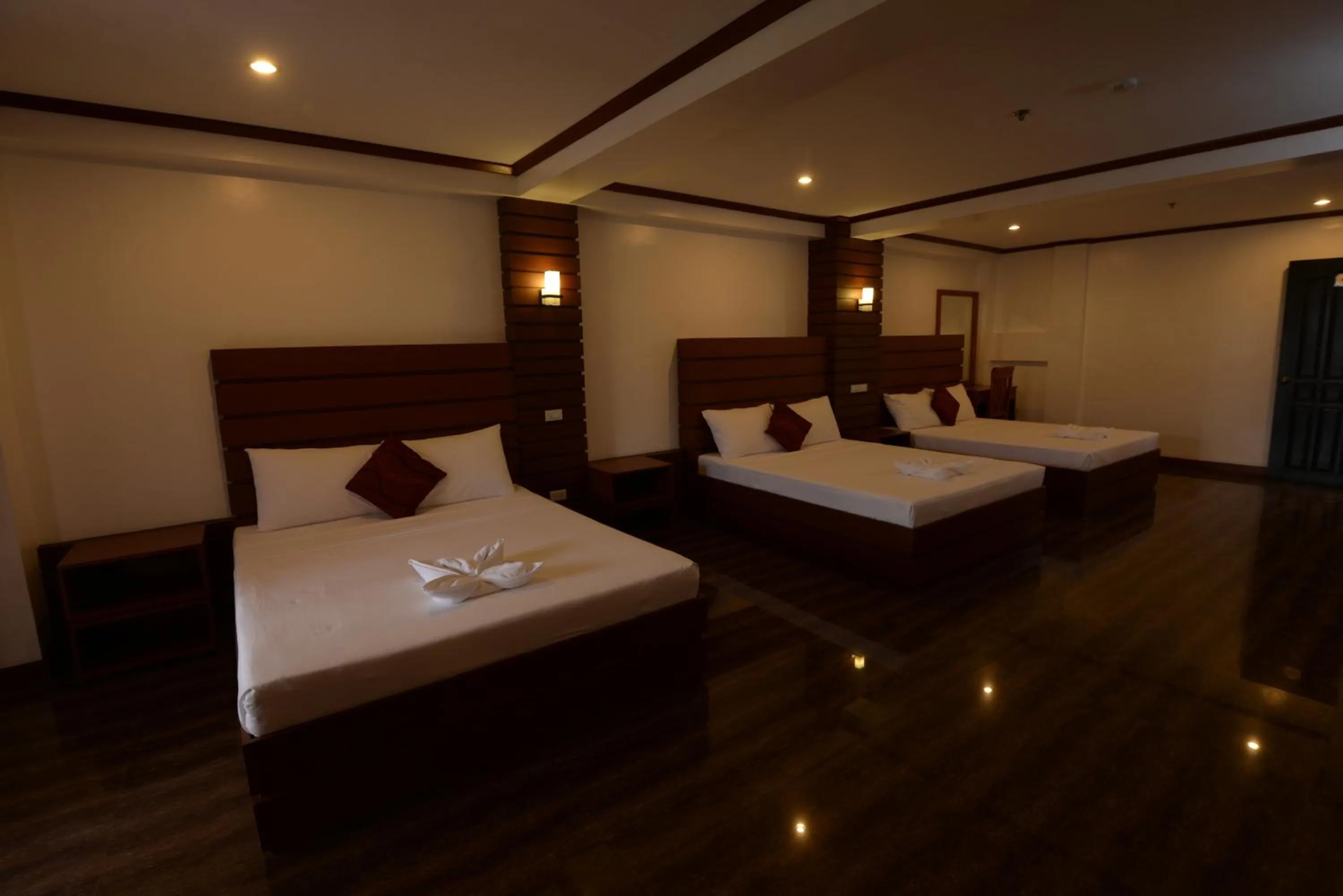 Bed in Abozza Resort