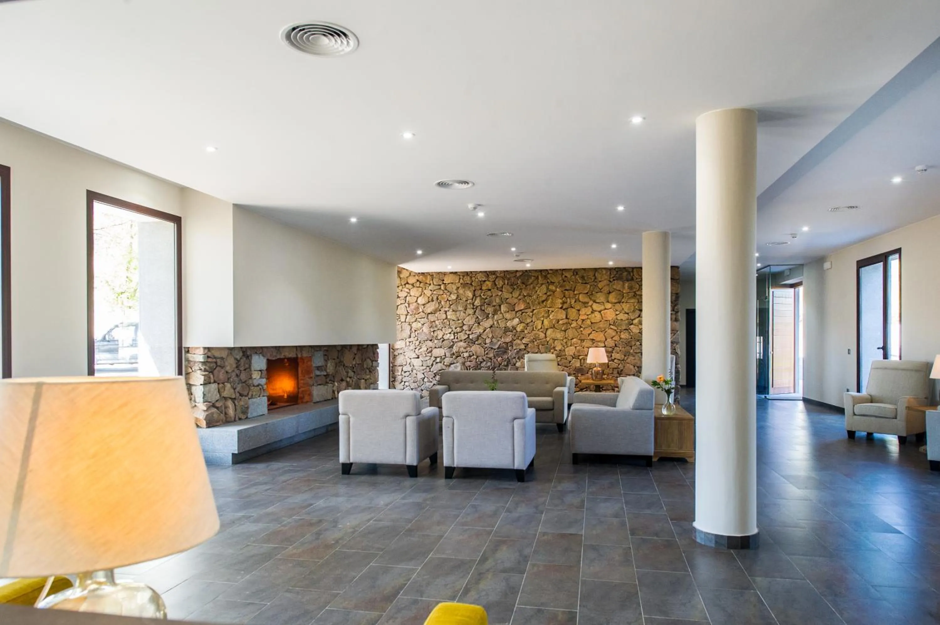 Lobby or reception in Hotel Rural Las Monteras