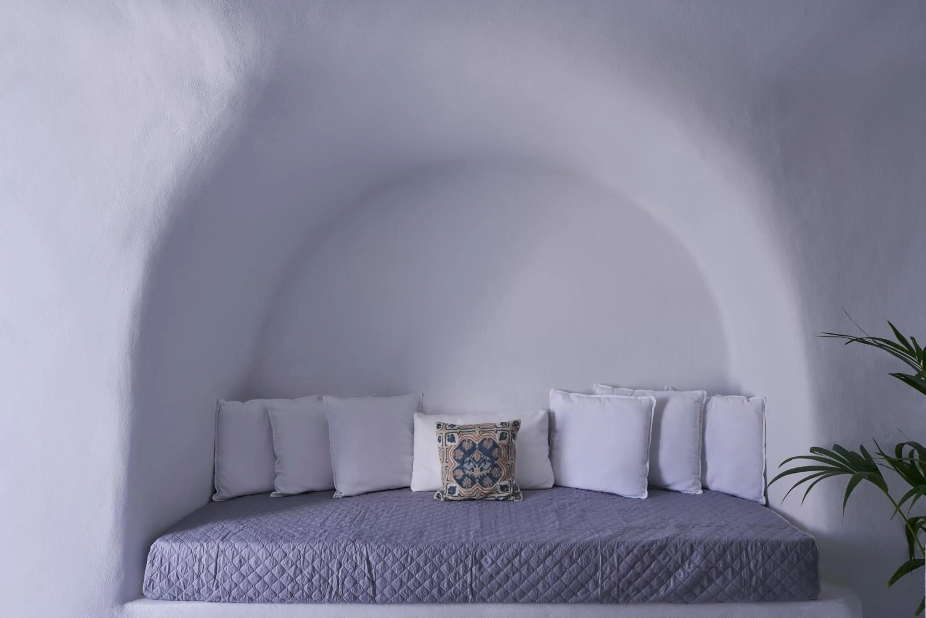 Bed in Fava Eco Suites