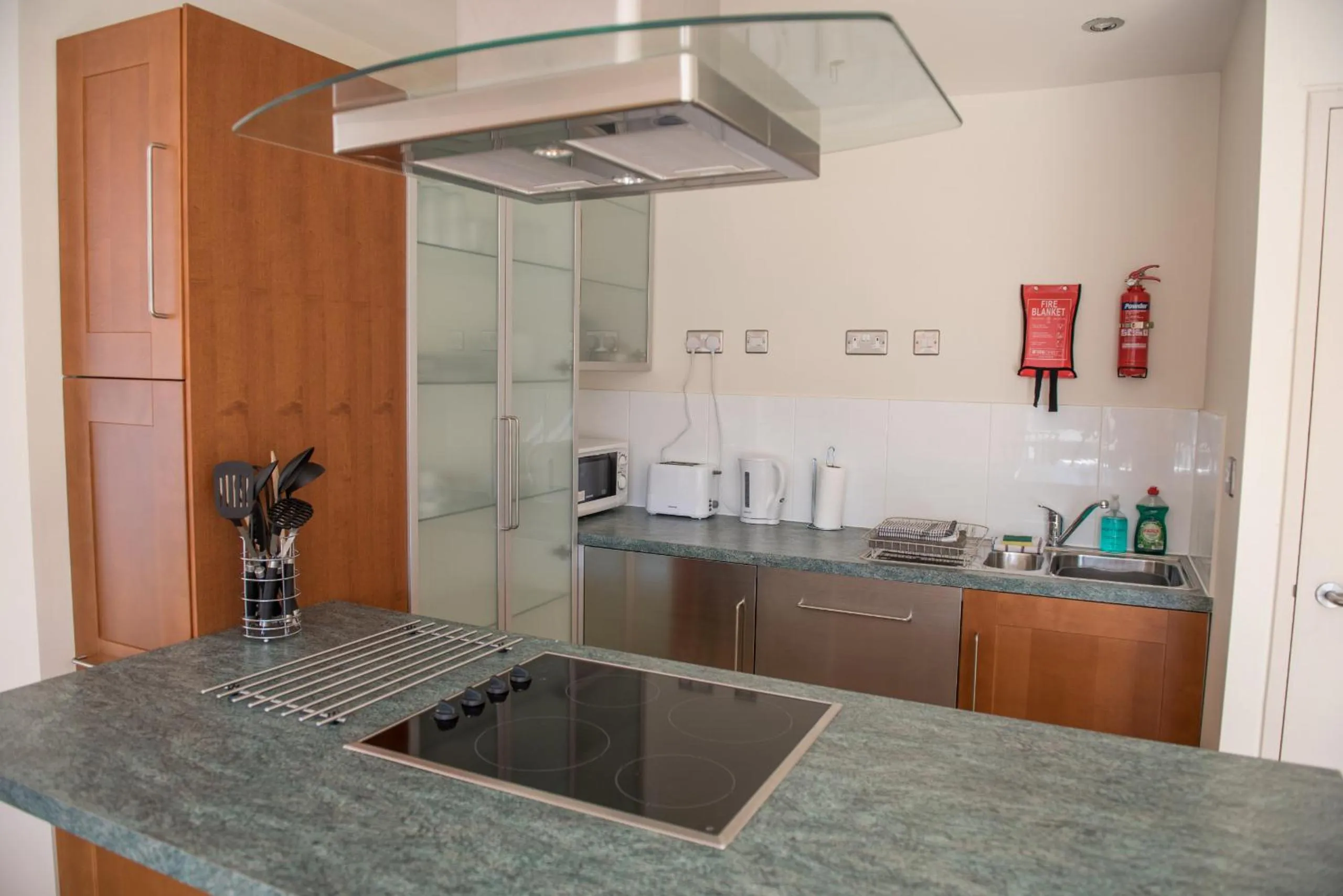 Kitchen or kitchenette in Toothbrush Apartments - Central Ipswich St Peters St