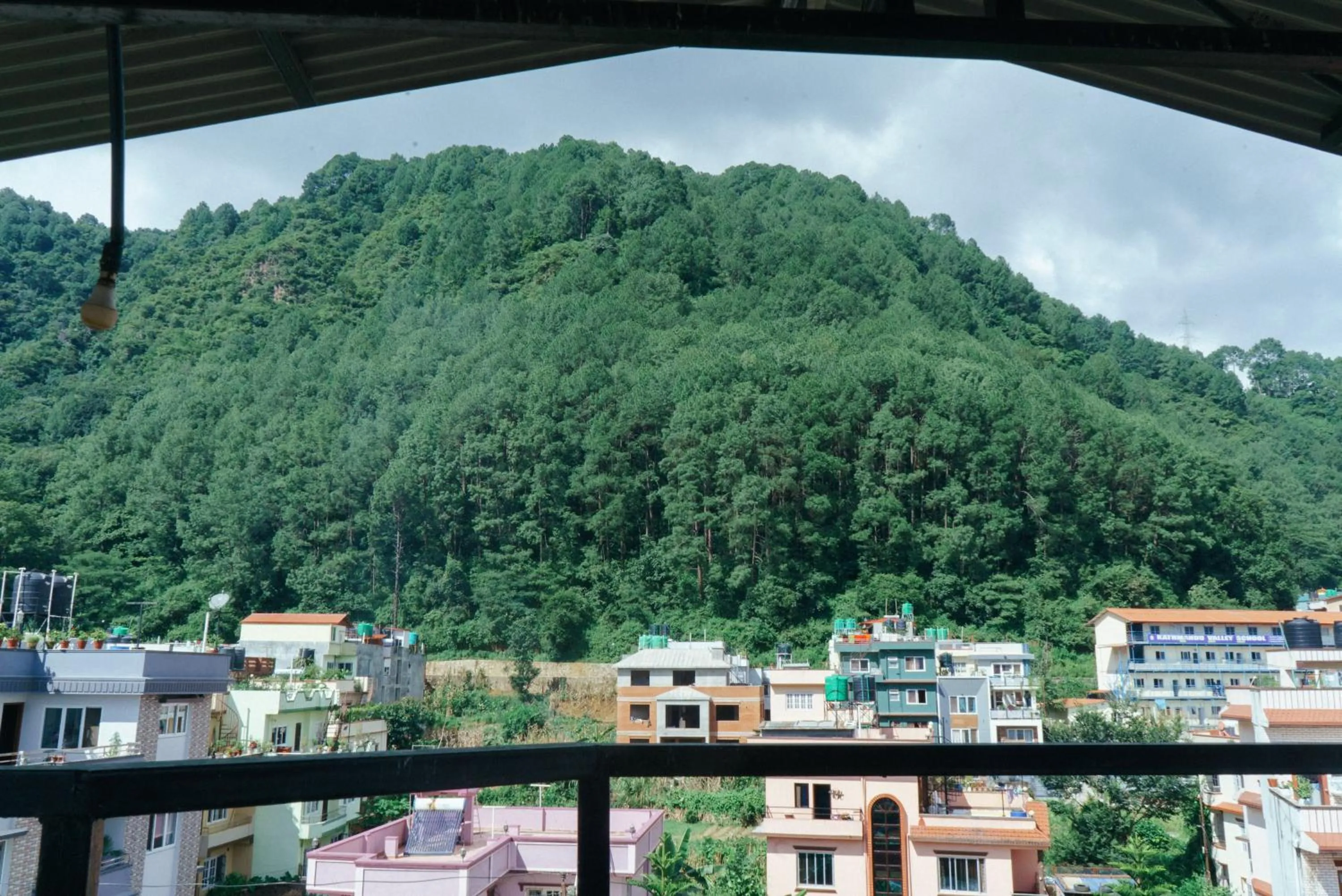 Mountain view in Eco Home Kathmandu
