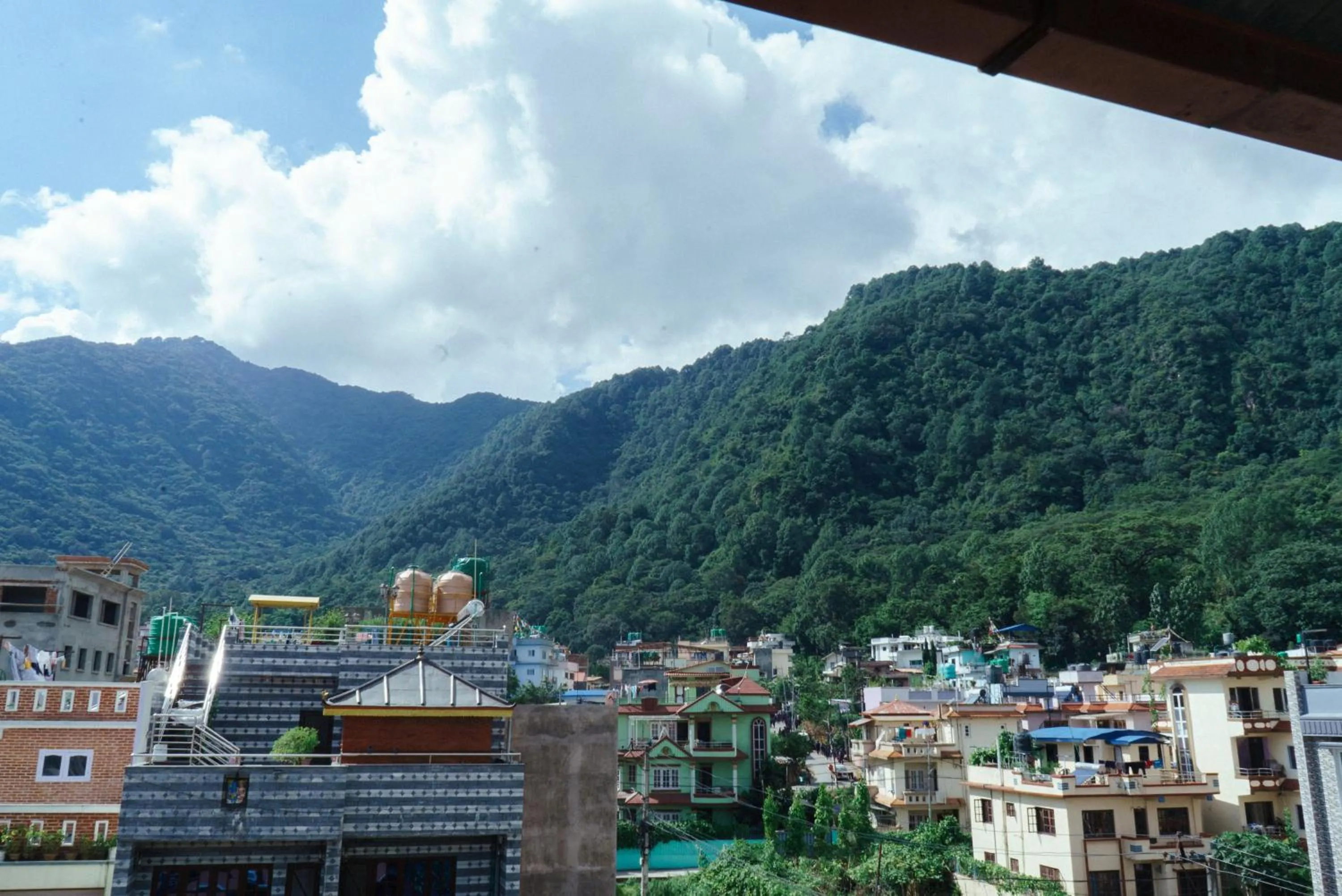 Mountain view in Eco Home Kathmandu