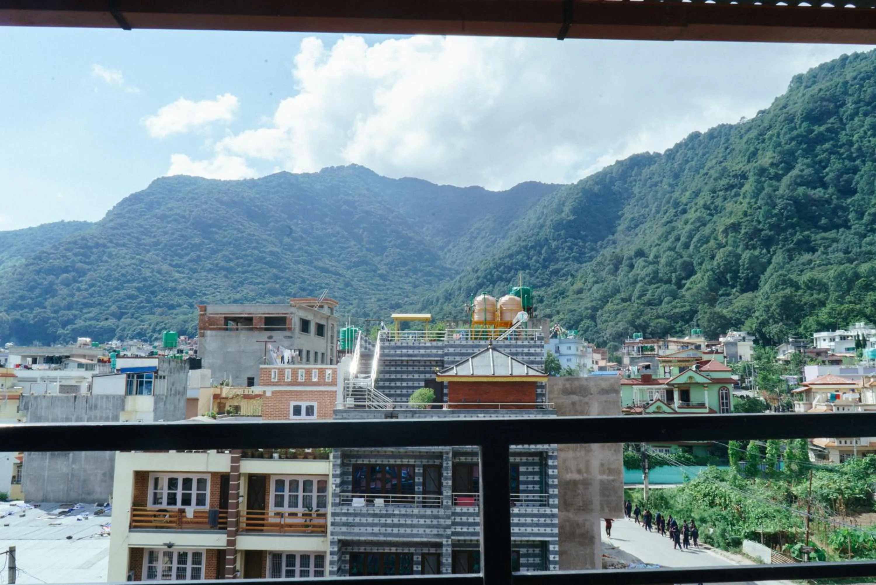 Mountain view in Eco Home Kathmandu