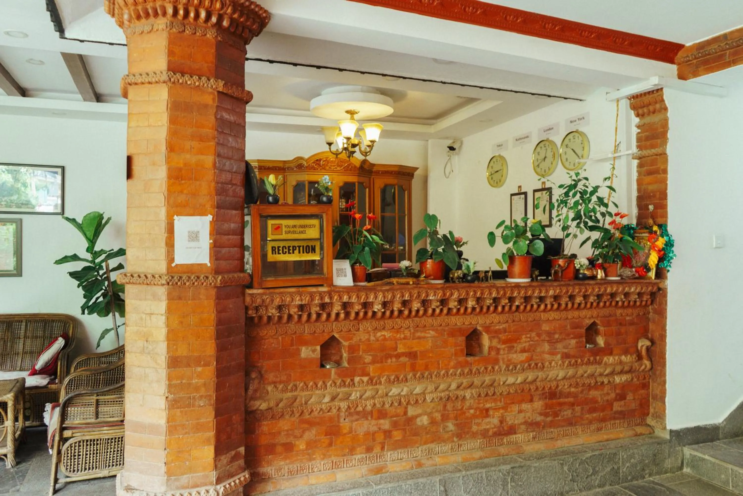 Lobby or reception in Eco Home Kathmandu
