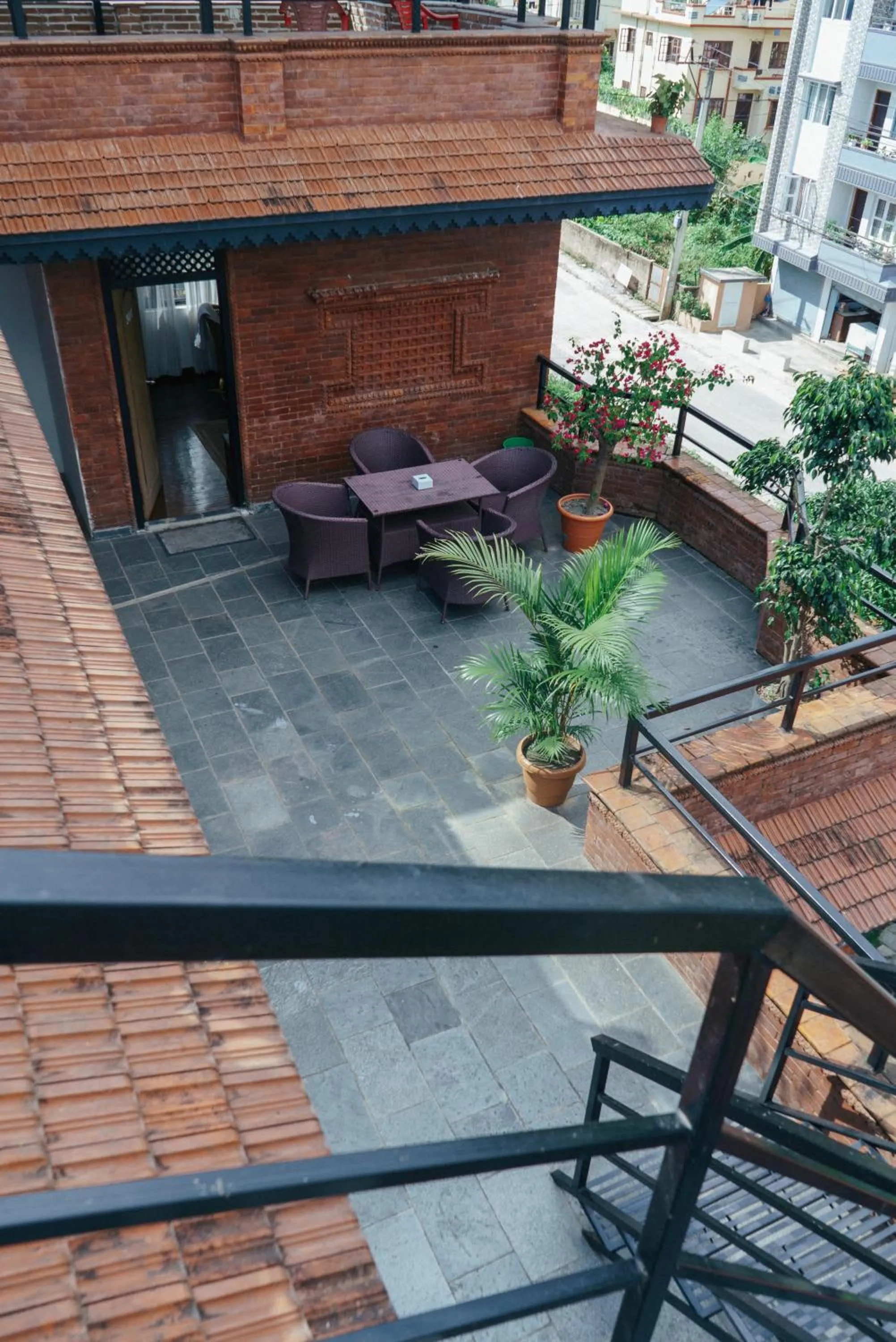 Patio in Eco Home Kathmandu