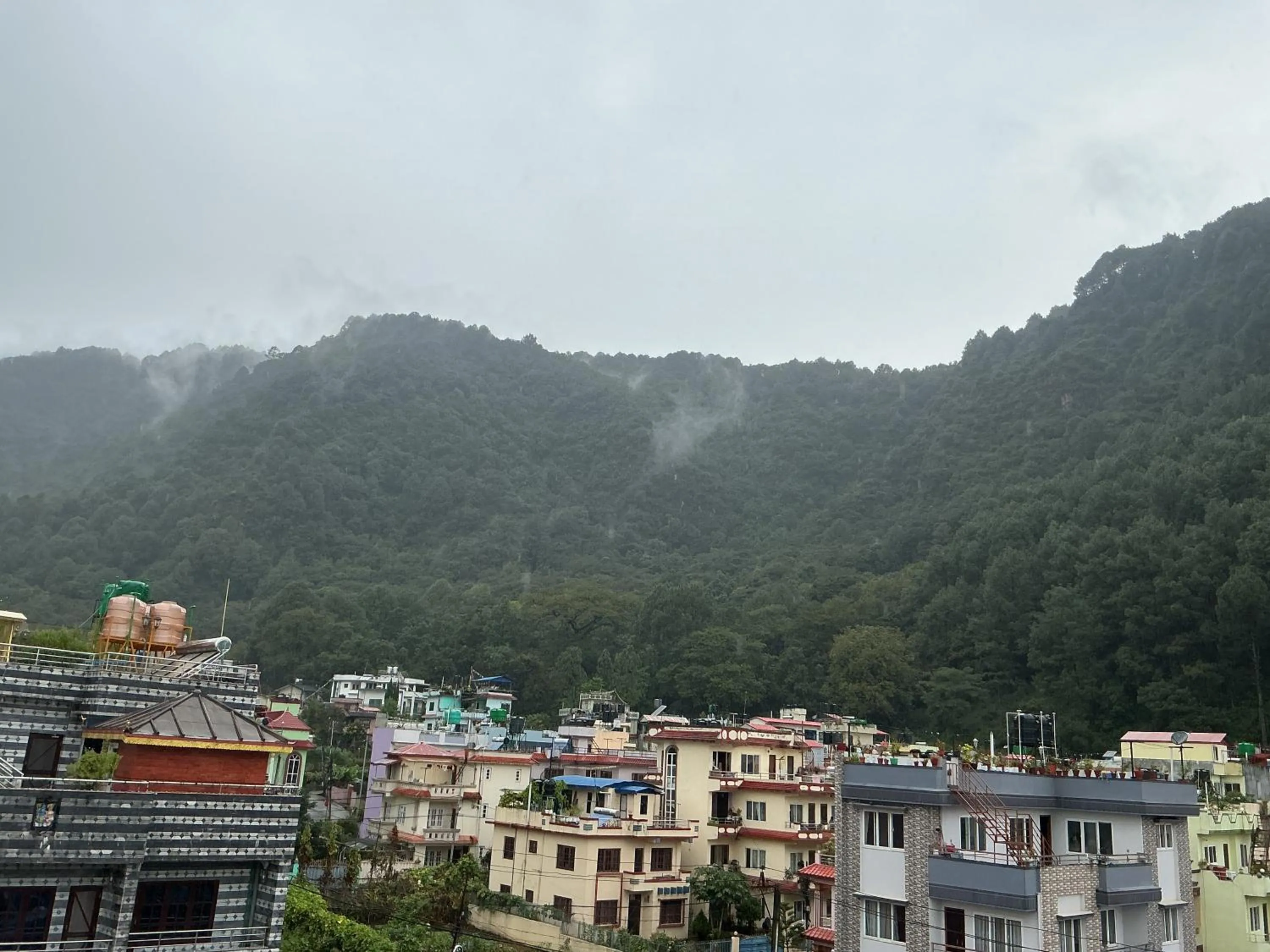 Mountain view in Eco Home Kathmandu