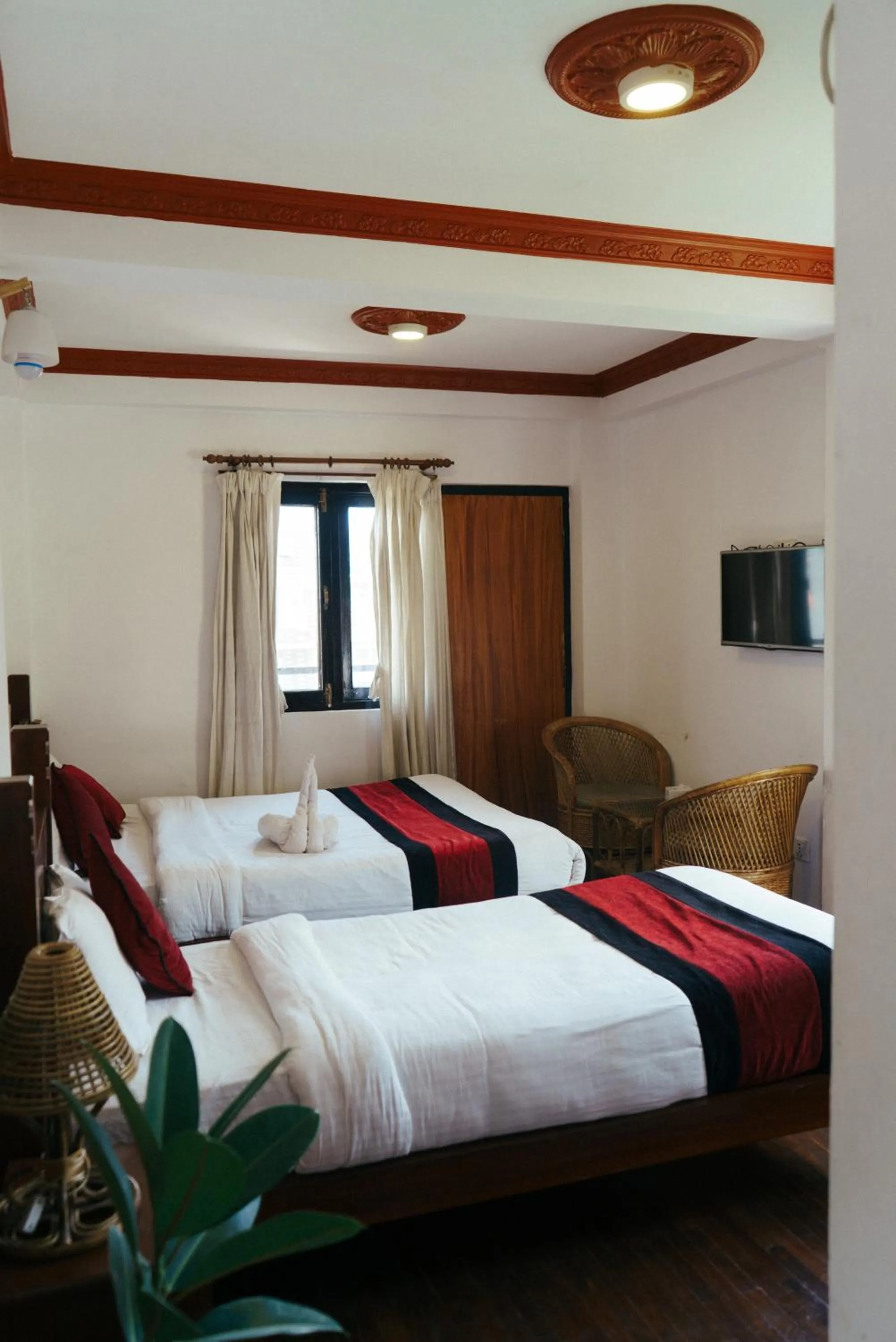 Bed in Eco Home Kathmandu