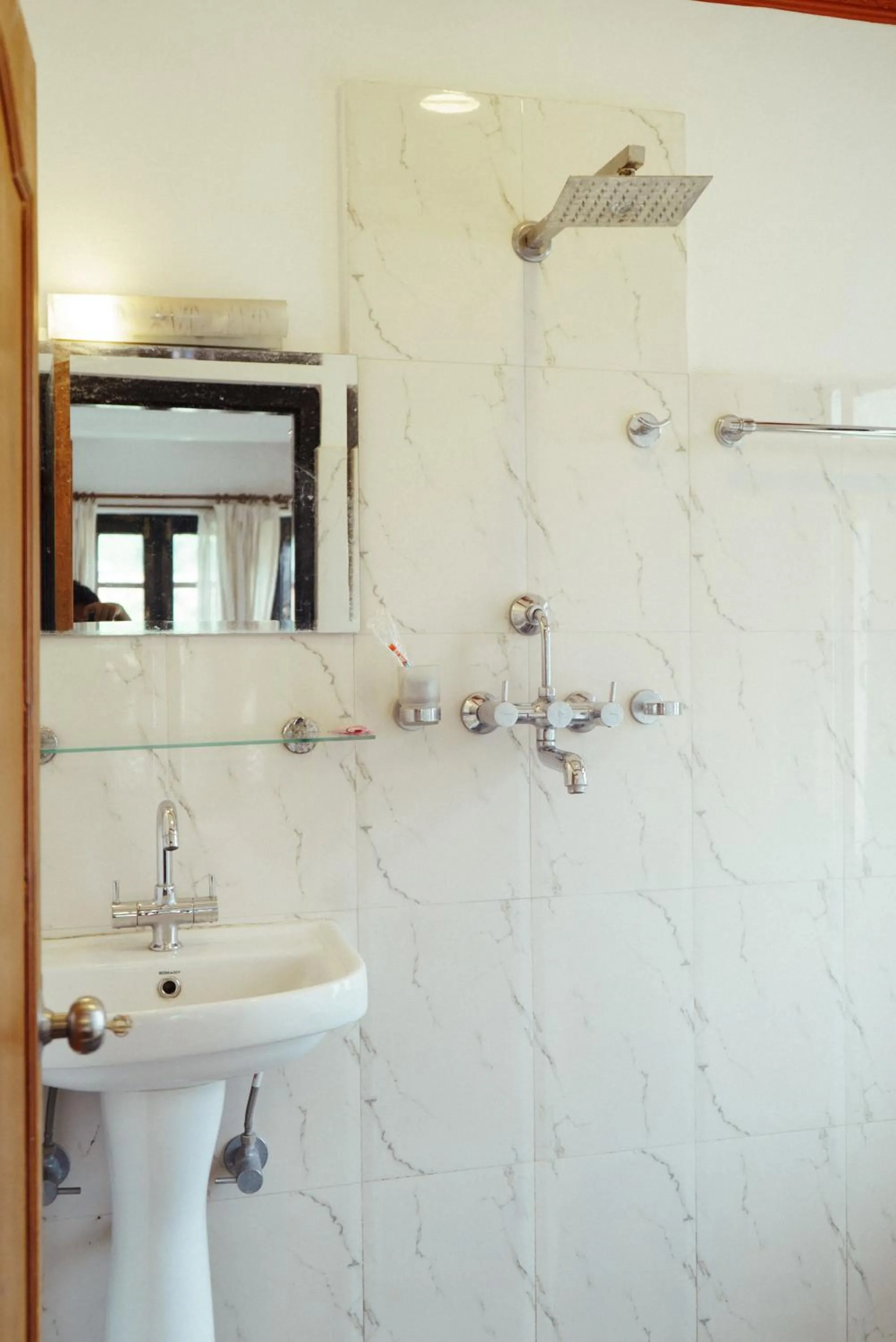 Shower in Eco Home Kathmandu