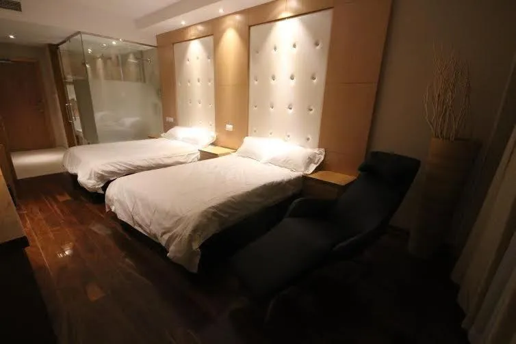 Bedroom, Bed in Menoir Dorsett Madrid Leganés